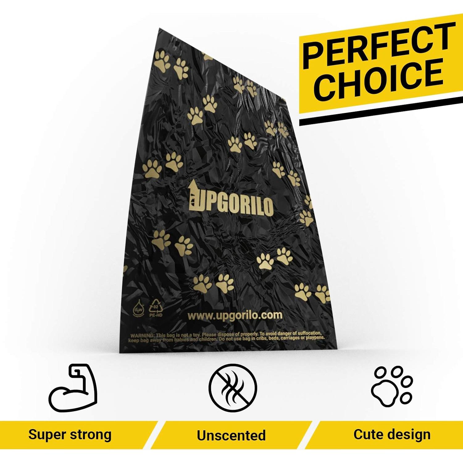 Bolsas de Desechos para Perros UPGORILO - 600 Unidades Resistentes