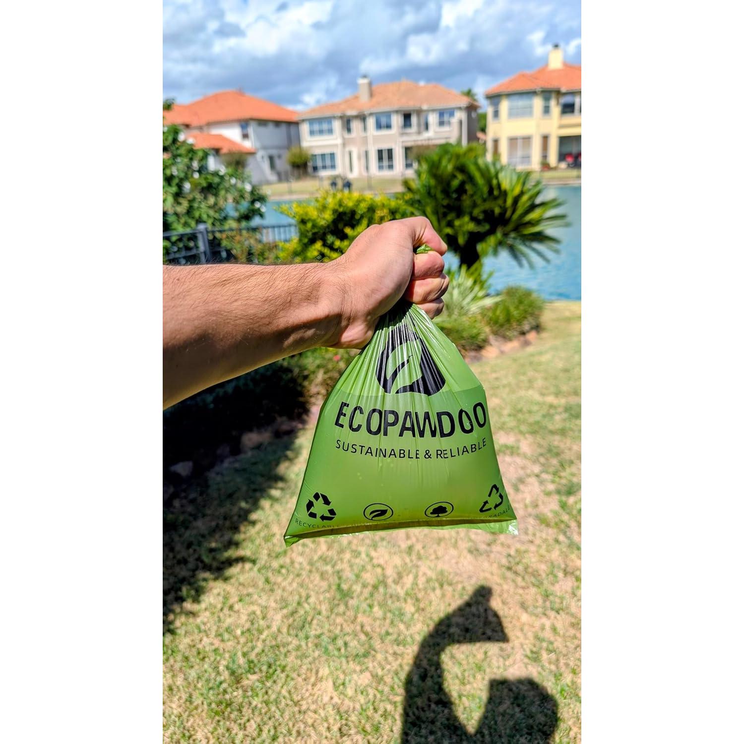 Bolsas de Desechos para Perros Ecopawdoo 270 Unidades Biodegradables