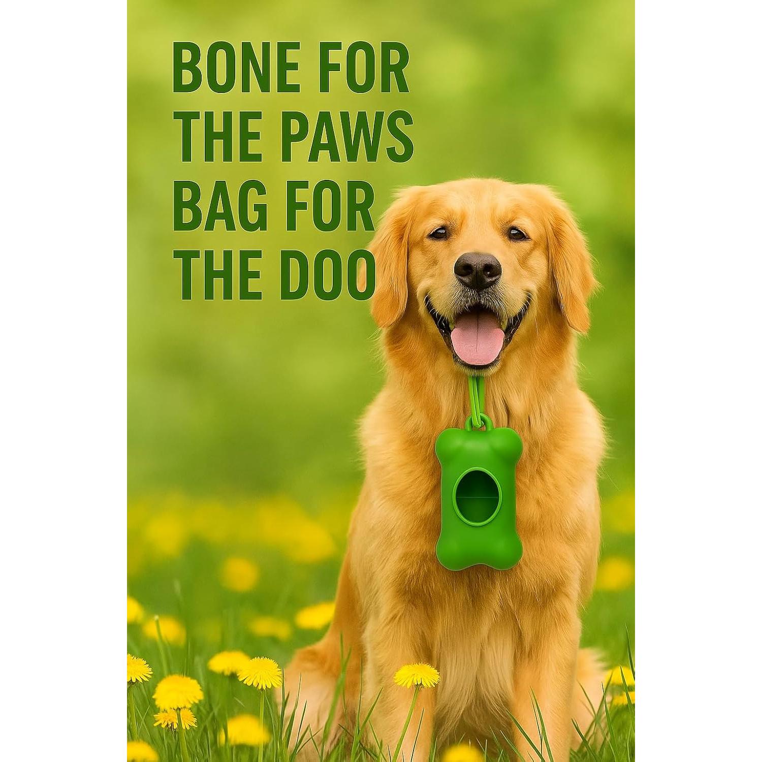 Bolsas de Desechos para Perros Ecopawdoo 270 Unidades Biodegradables