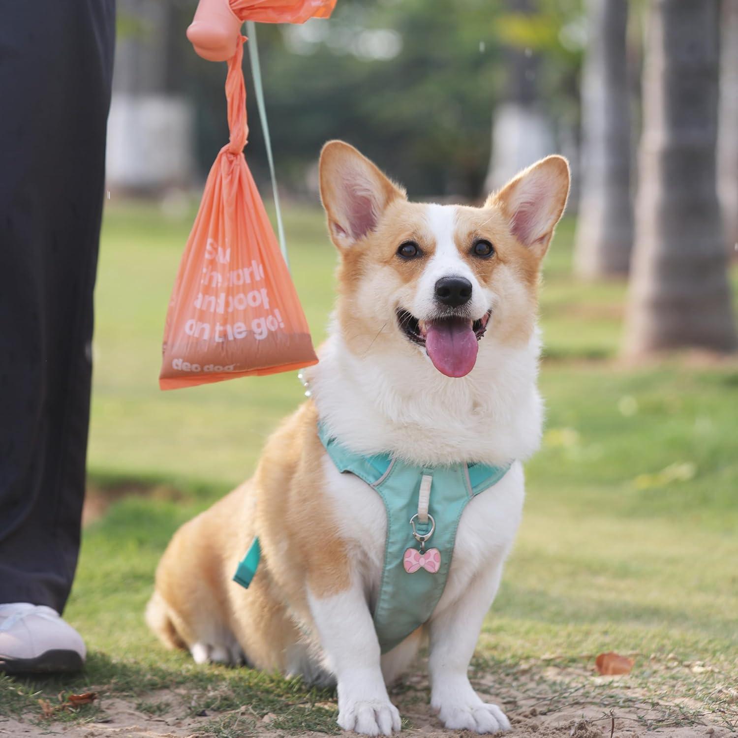 Bolsas de Excremento de Perro Deo Doo 108 Cuentas Aroma Durazno