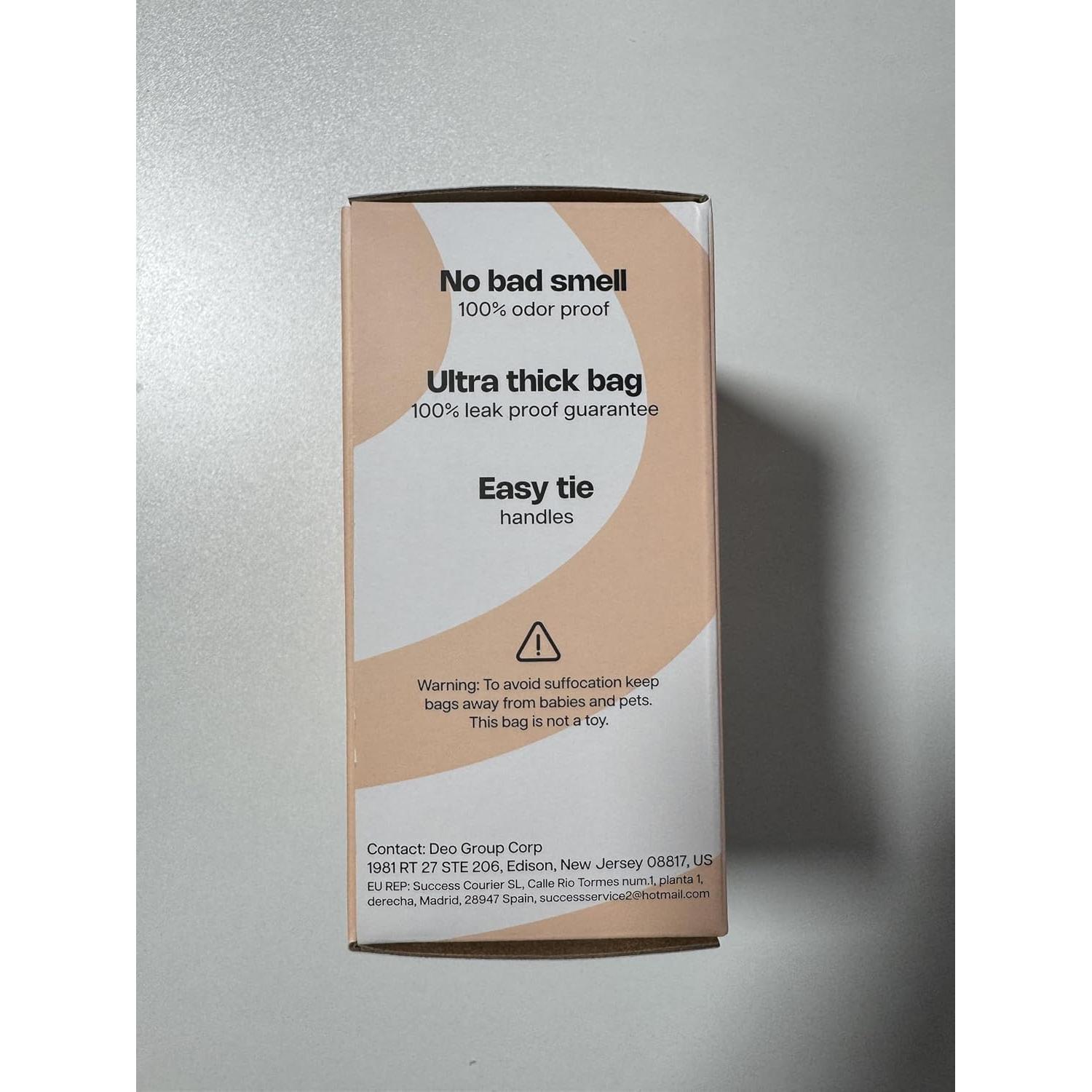 Bolsas de Excremento de Perro Deo Doo 108 Cuentas Aroma Durazno