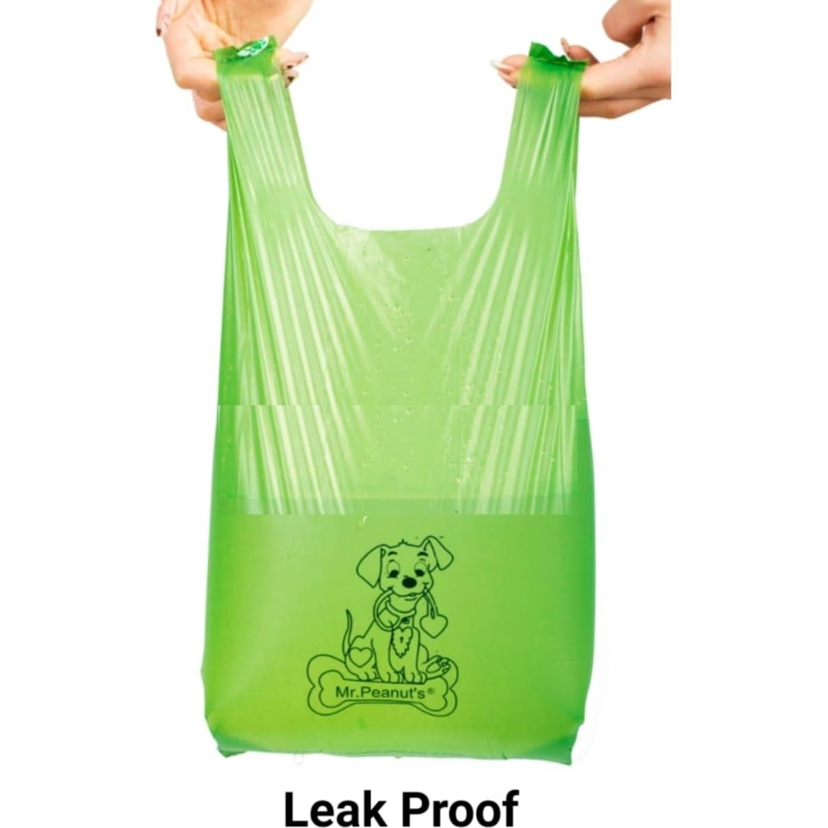 Bolsas de Desechos Ecológicas Mr. Peanut 160 Unidades 33x28 cm
