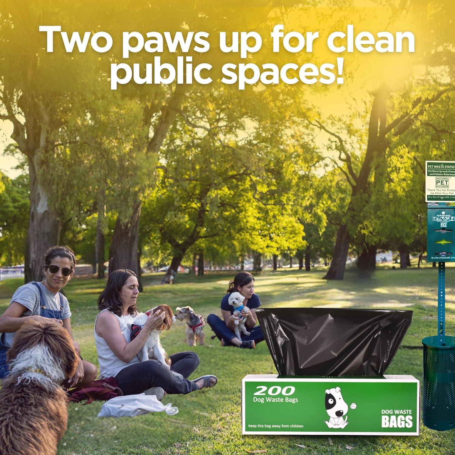 Bolsas de Poop Originales® Recicladas 2000 Contenido Negras