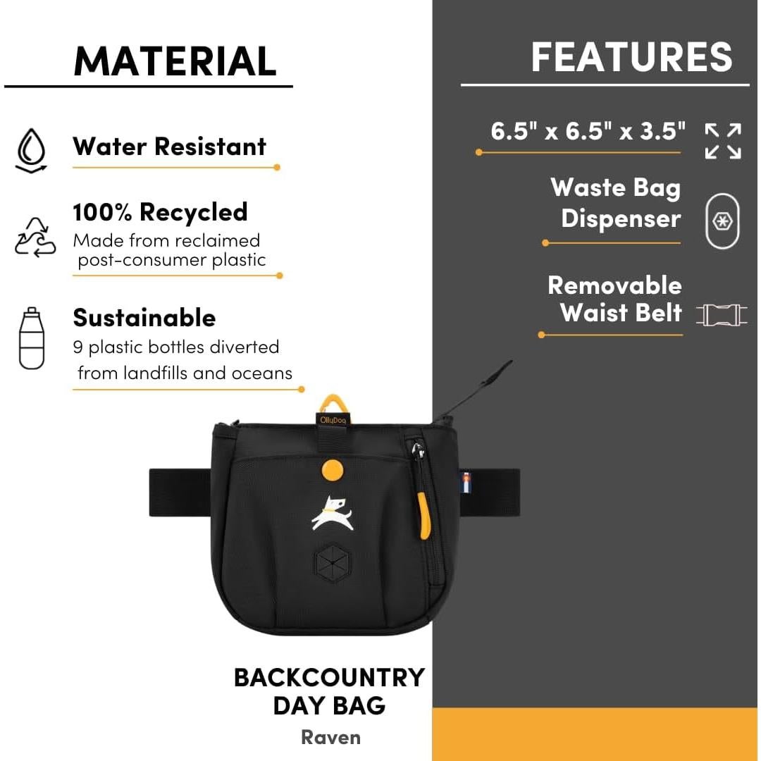 Bolsa de Entrenamiento para Perros OllyDog Cuervo S'25