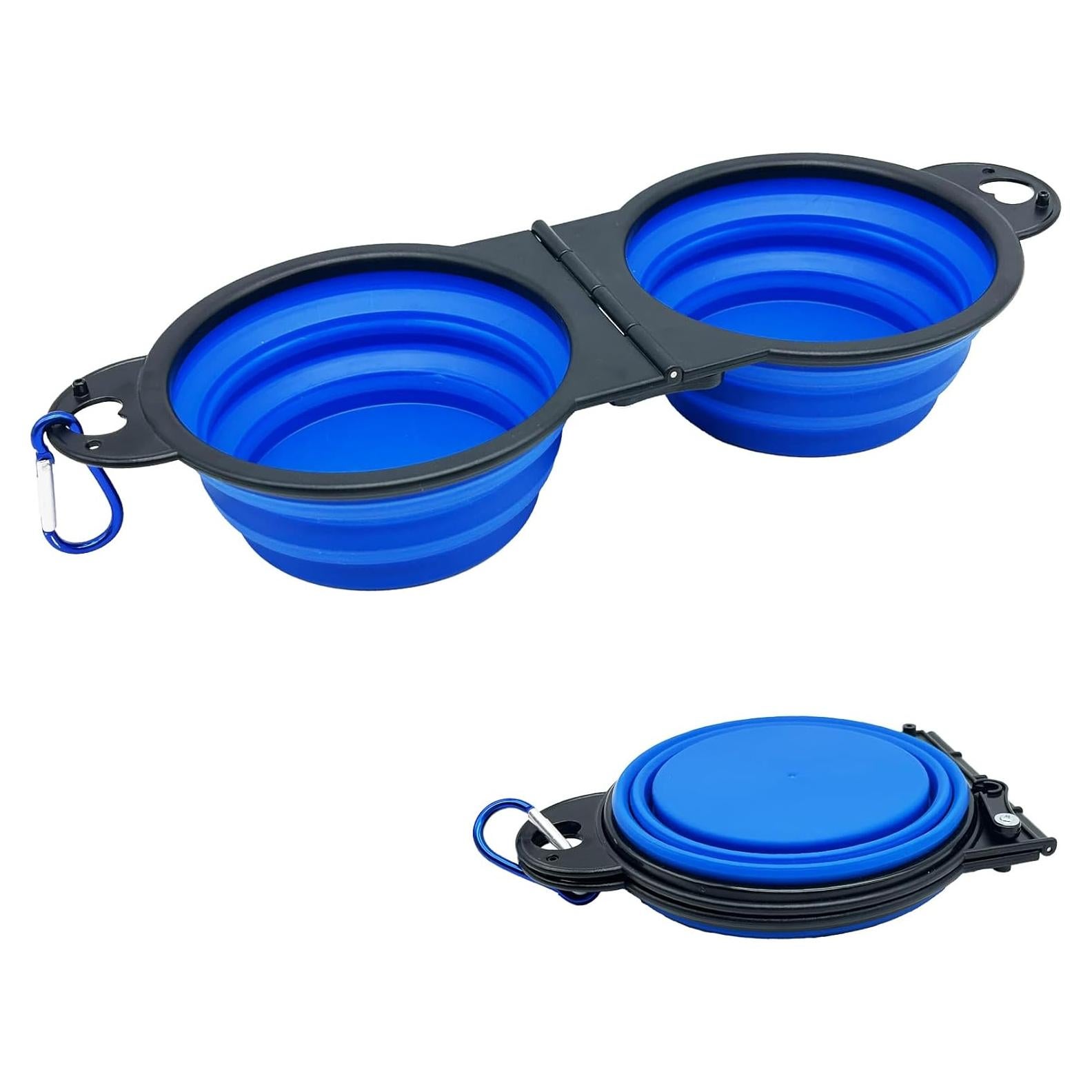 Cuenco Plegable para Perros Nobiqfoq 2 en 1 Silicona 32cm