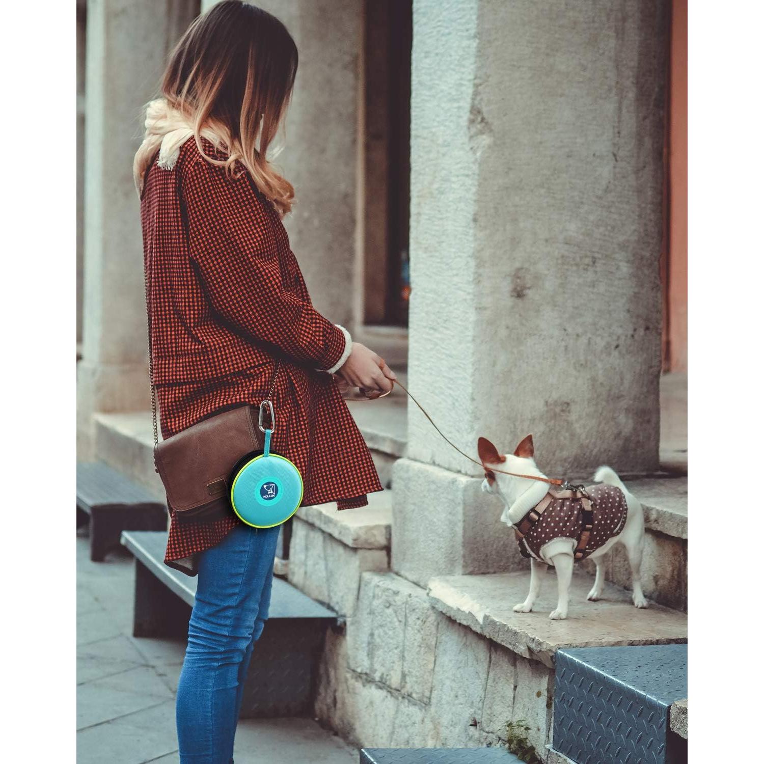 Tazón Plegable para Mascotas KALLAK 2 en 1 750mL Doble