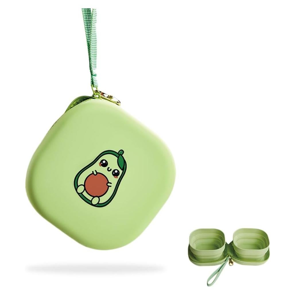 Cuencos Dobles Plegables Petseek para Gatos y Perros - Silicona