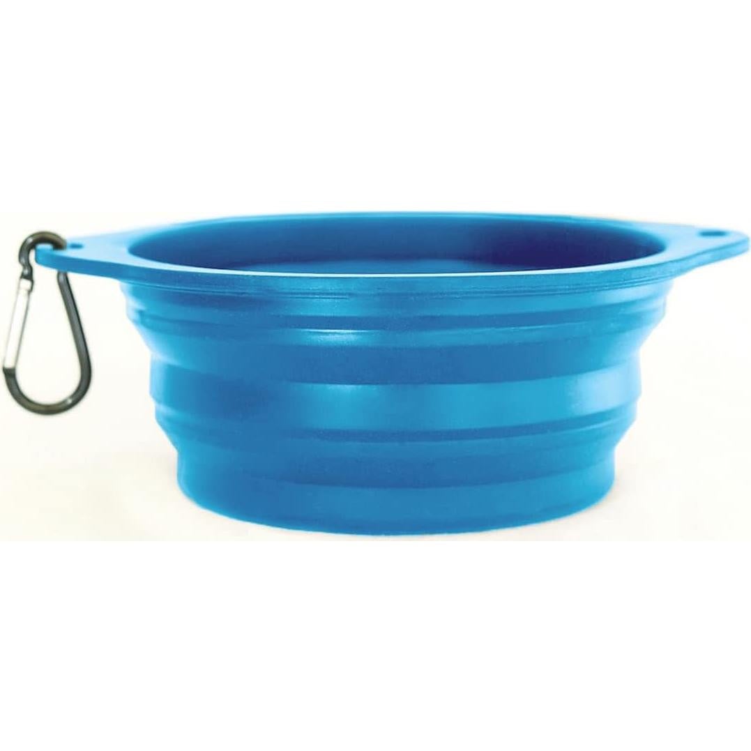 Cuenco Plegable para Perros Friends Furever 850ml Azul