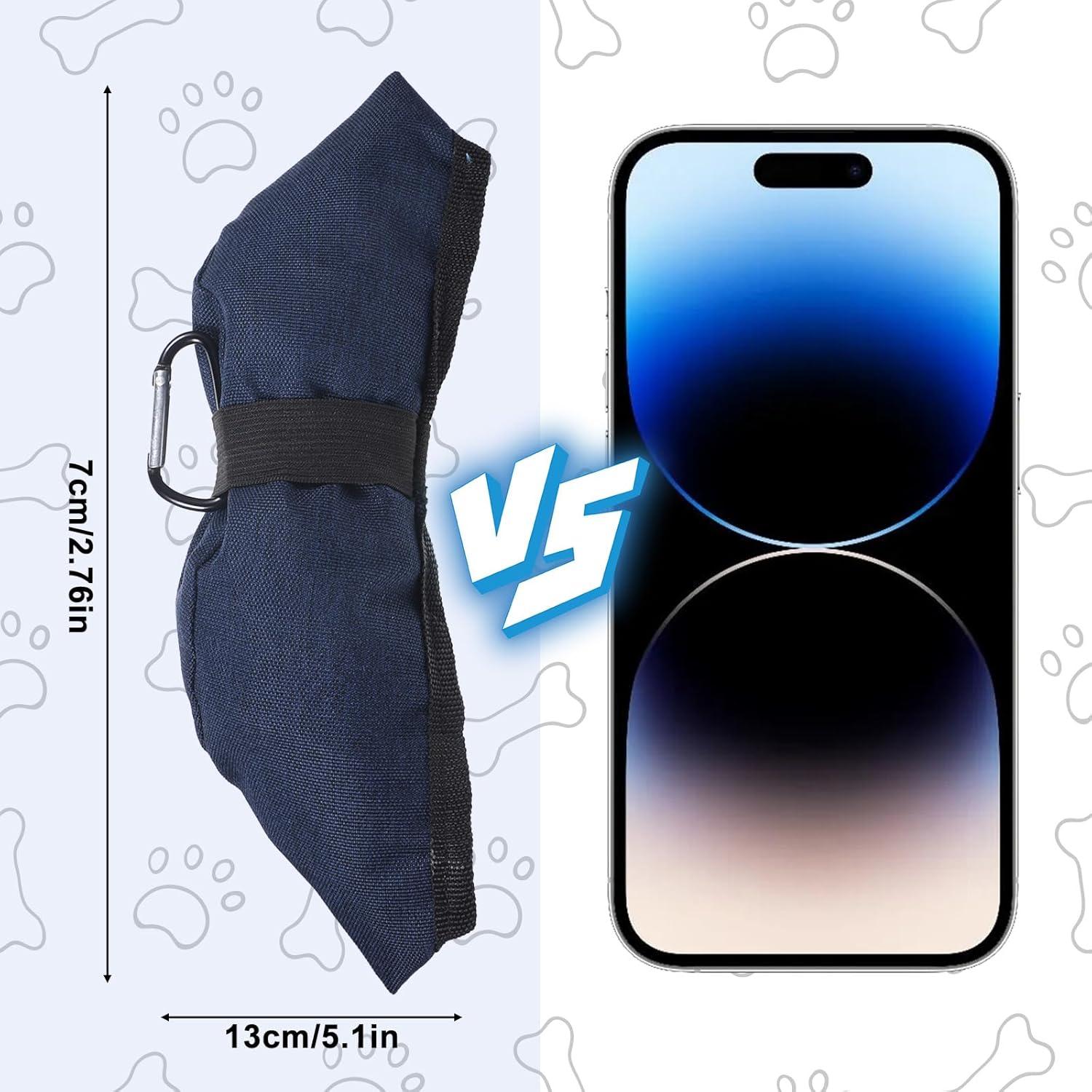 Paquete de 2 Cuencos Plegables para Perros Skrfren 1.18L