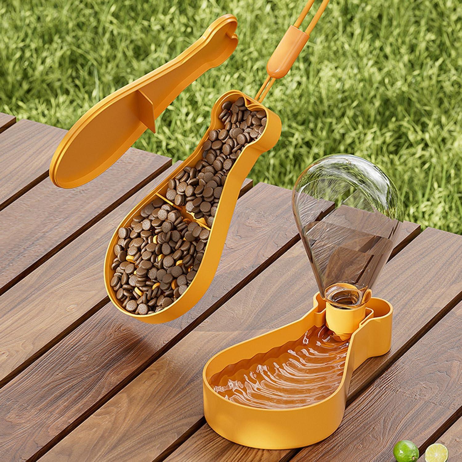 Cuenco Portátil 2 en 1 para Perro y Gato Chenshuo 200ml