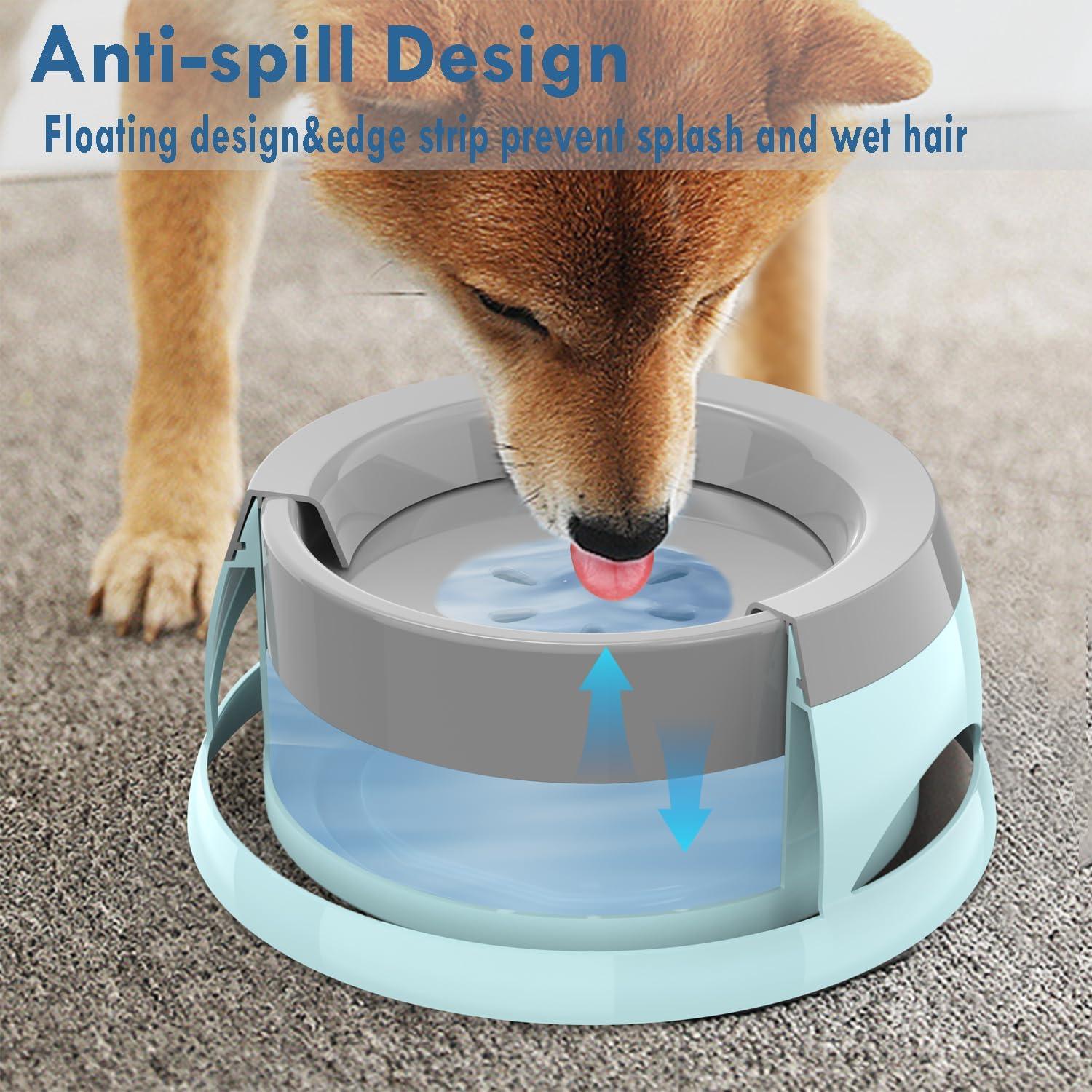 Tazón de Agua Antideslizante Takfox 750ml para Perros y Gatos