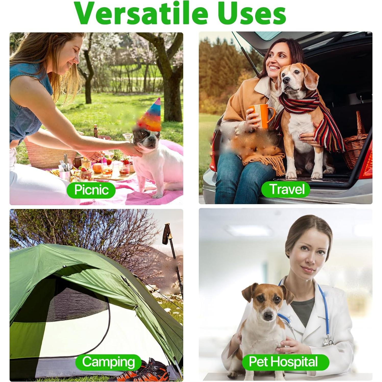 Cuencos desechables para mascotas DTKLPQ 50 piezas 350ml