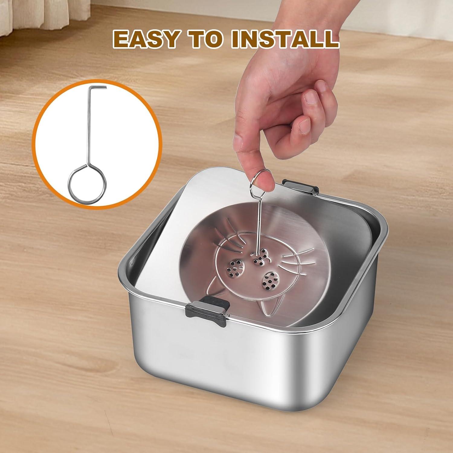 Cuenco de Agua para Perros LQPBDFDC 3L Antideslizante