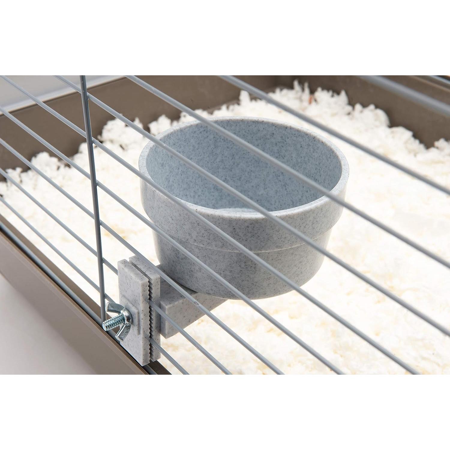 Tazón de Comida Lixit 591ml Granito para Mascotas Pequeñas