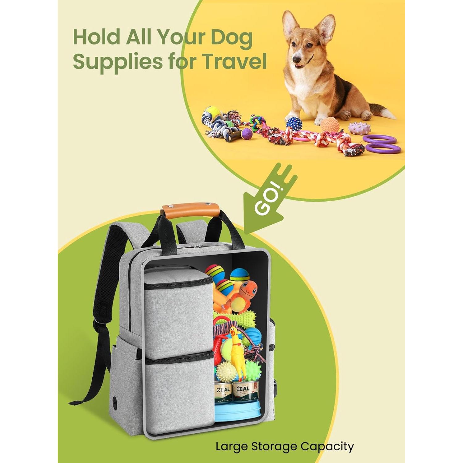 Bolsa de Viaje para Perros DELOMO 25L Aprobada por Aerolíneas