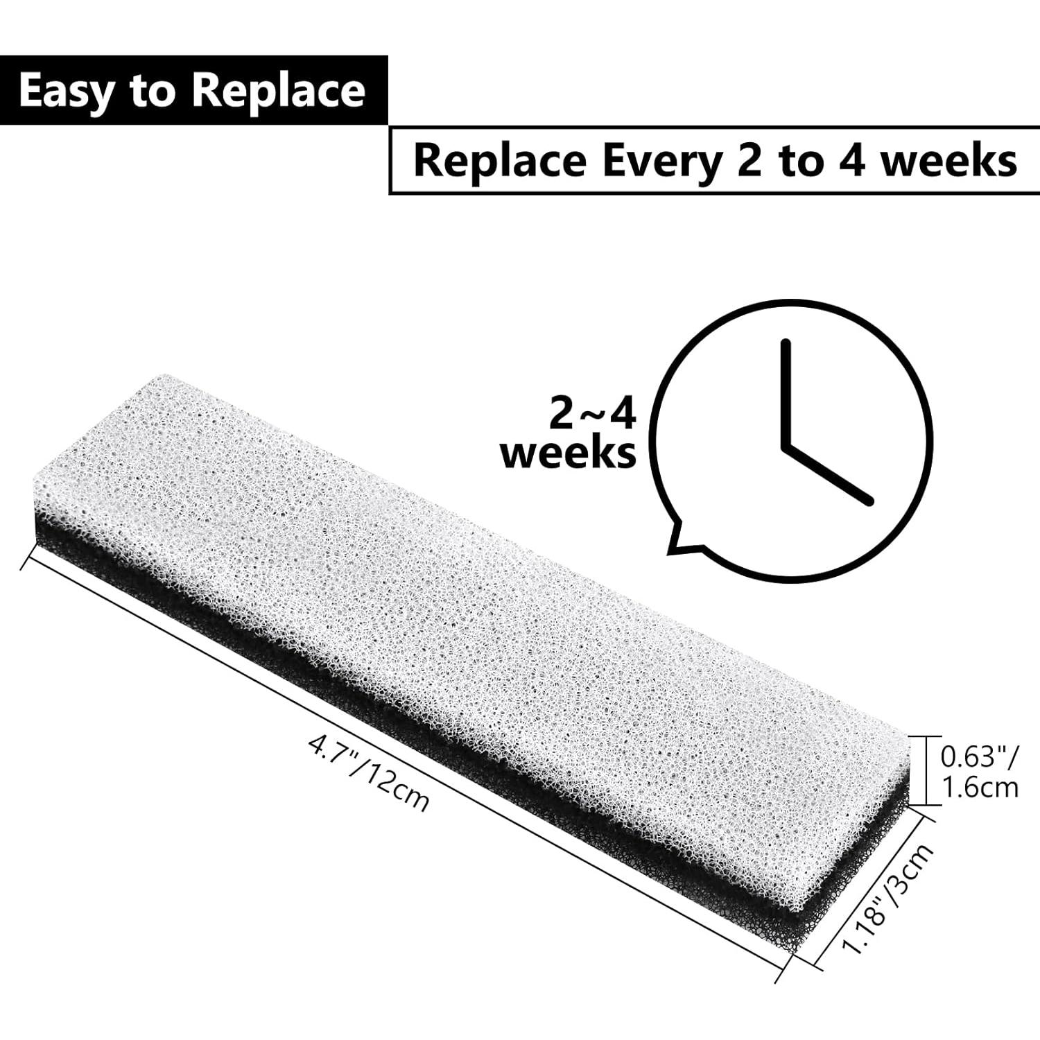 Filtros de Reemplazo para Fuente de Agua de Mascotas MyfatBOSS - 12 Piezas