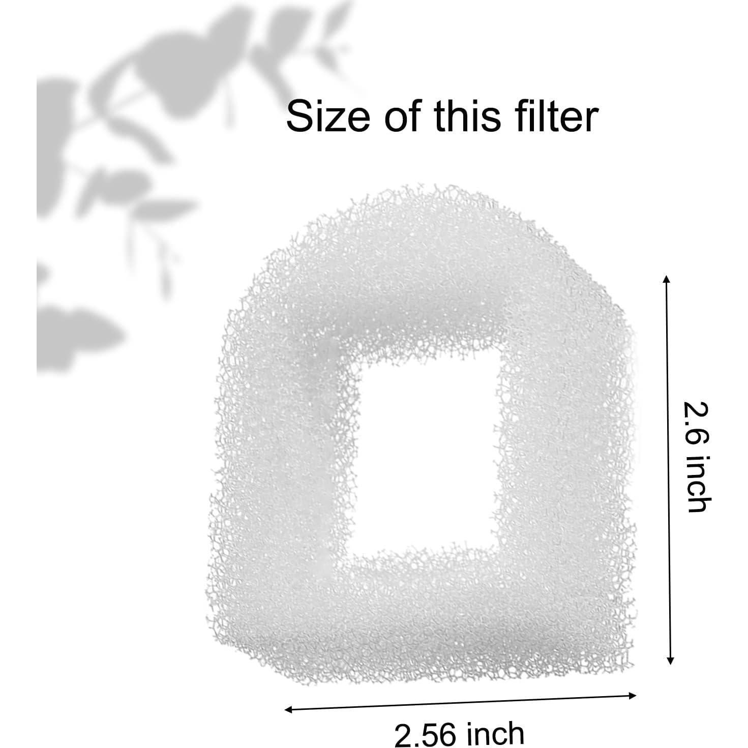 Filtros de Espuma para Fuente de Agua para Gatos Cirfifth - 12 Pcs