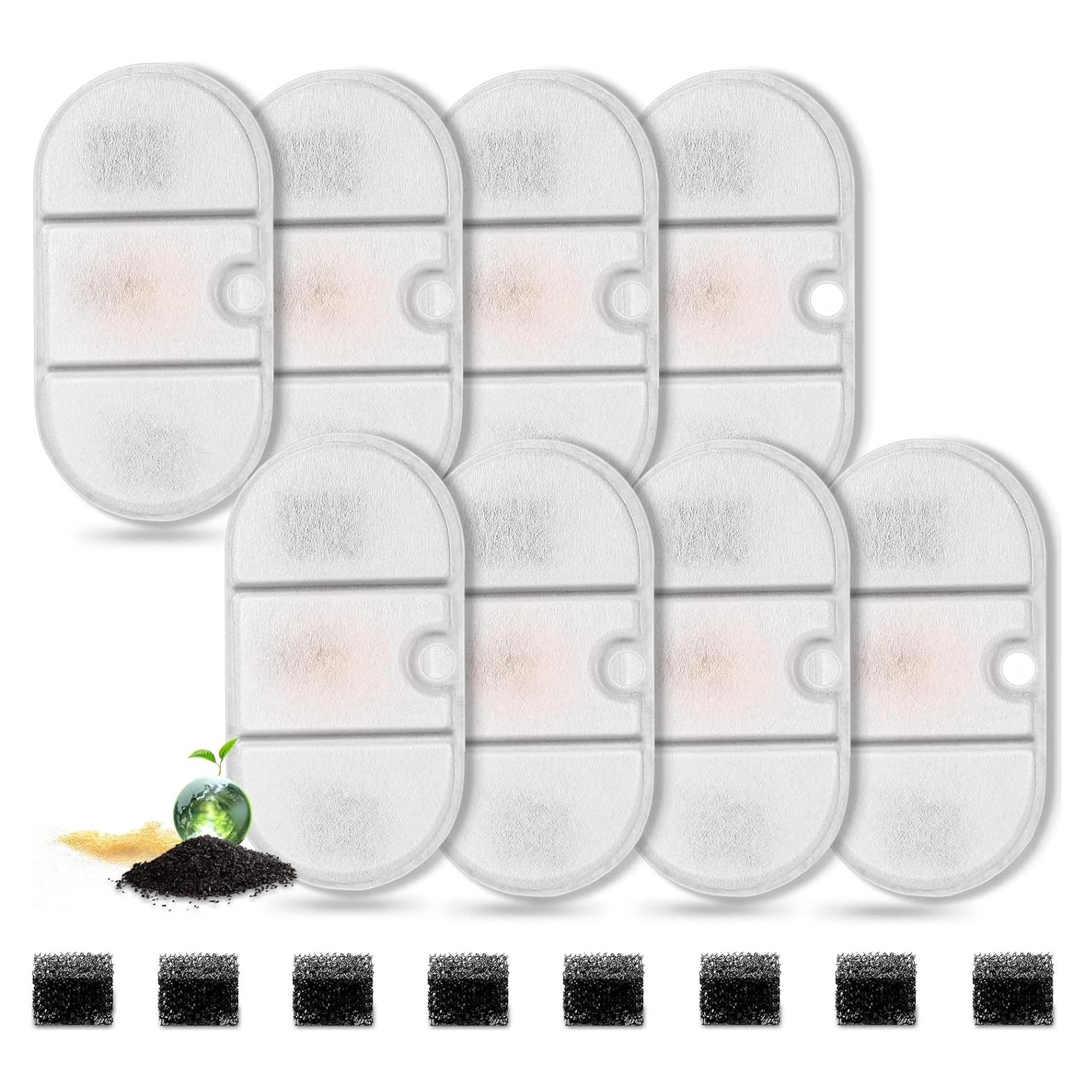 Filtros de agua para gatos Cepheus 8 unidades 71oz PLWF002