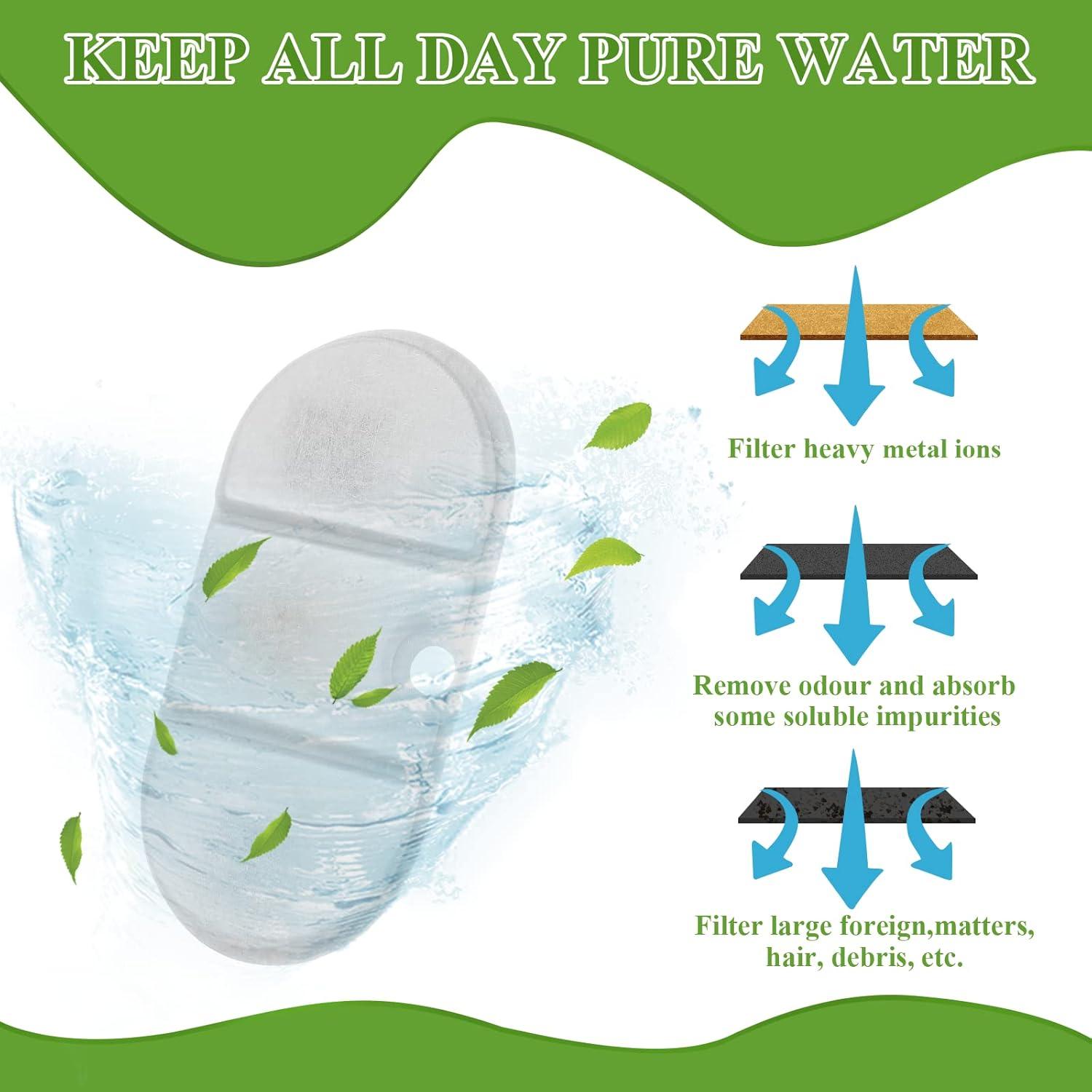 Filtros de agua para gatos Cepheus 8 unidades 71oz PLWF002