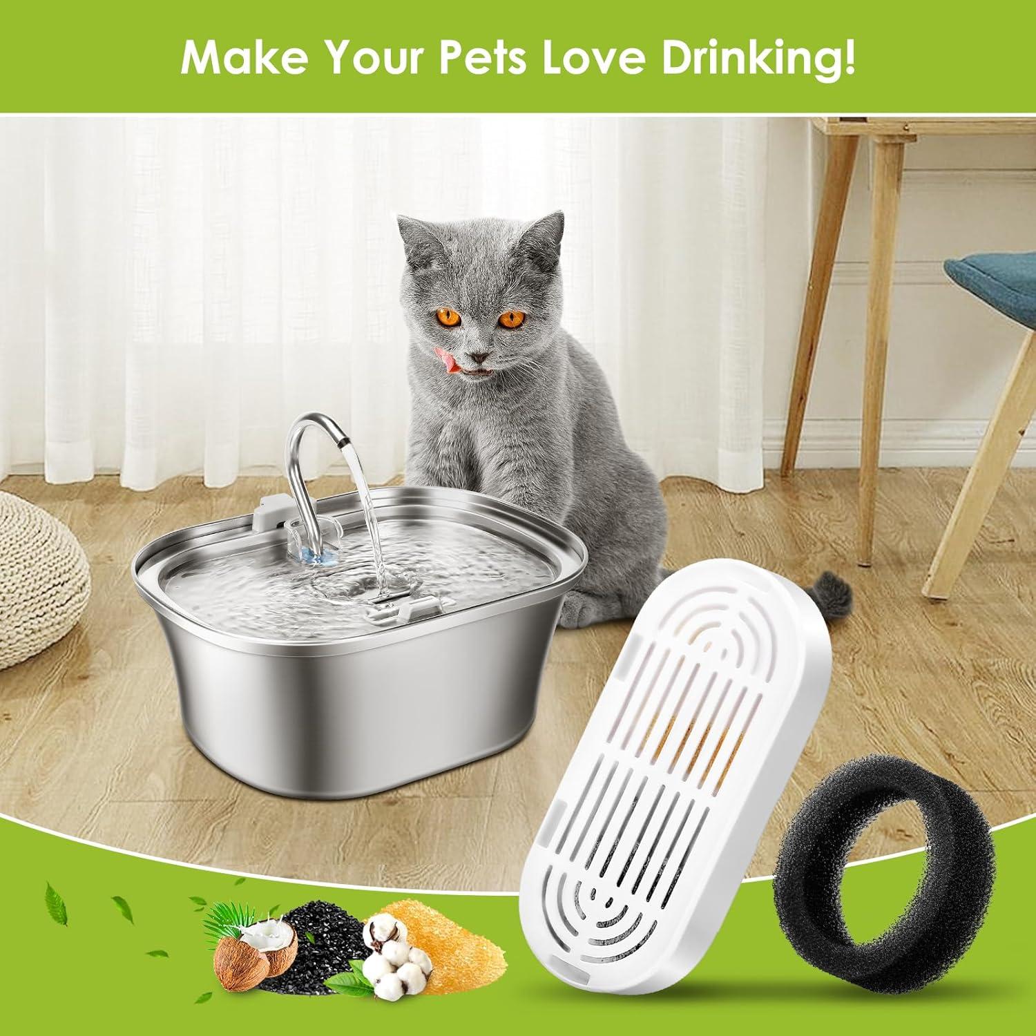 Paquete de 6 Filtros de Reemplazo Mukkela para Fuente de Agua