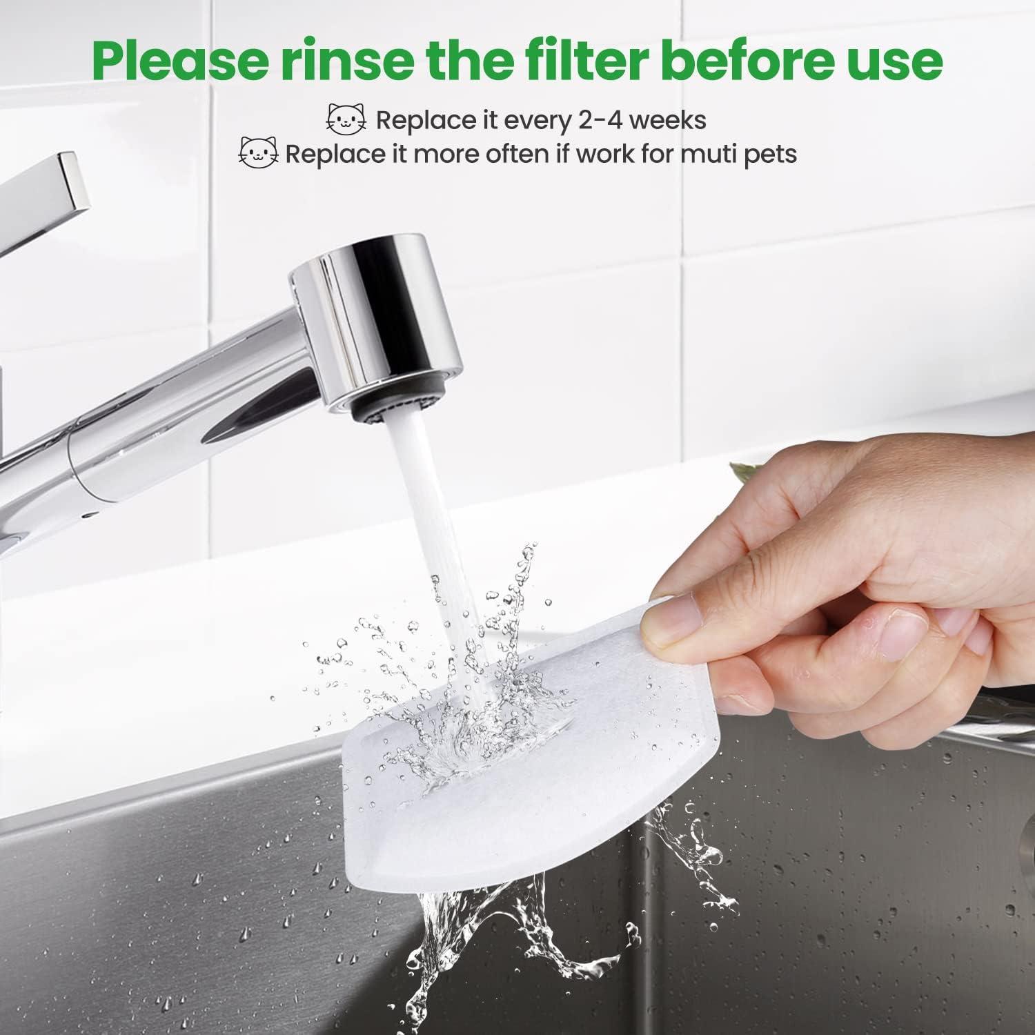 Paquete de 12 filtros de reemplazo ZEKIRY para fuente D60 3L