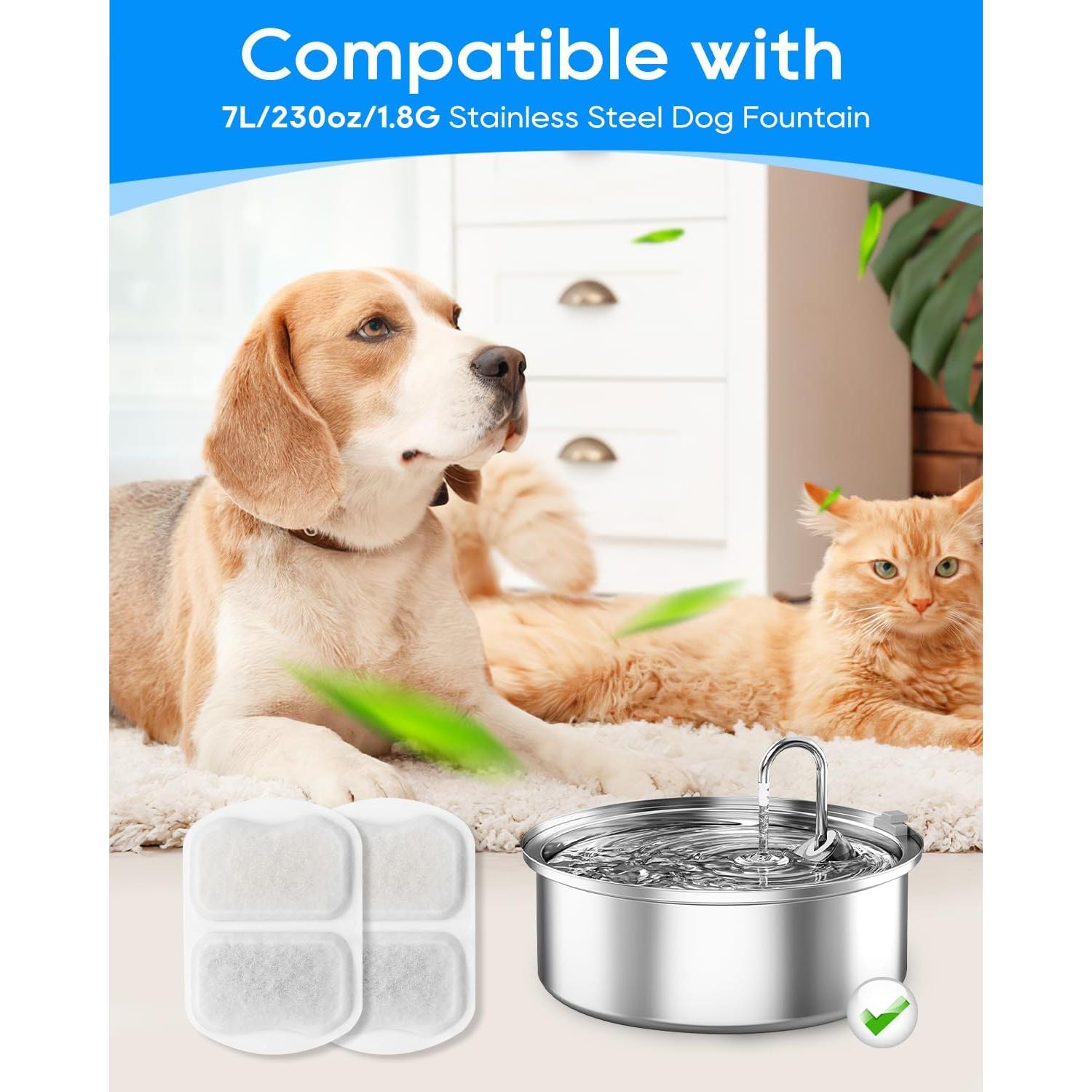 Filtro de Agua para Mascotas Cunina 10 Conjuntos Compatible Oneisall