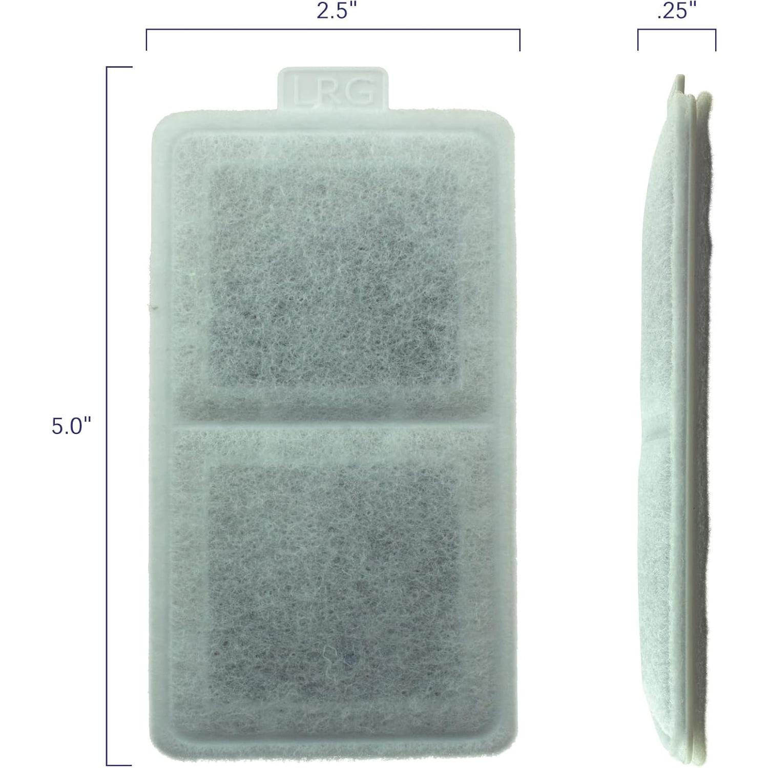 Filtro de Agua Grande Estándar para Mascotas Whisker City - 10 Unidades