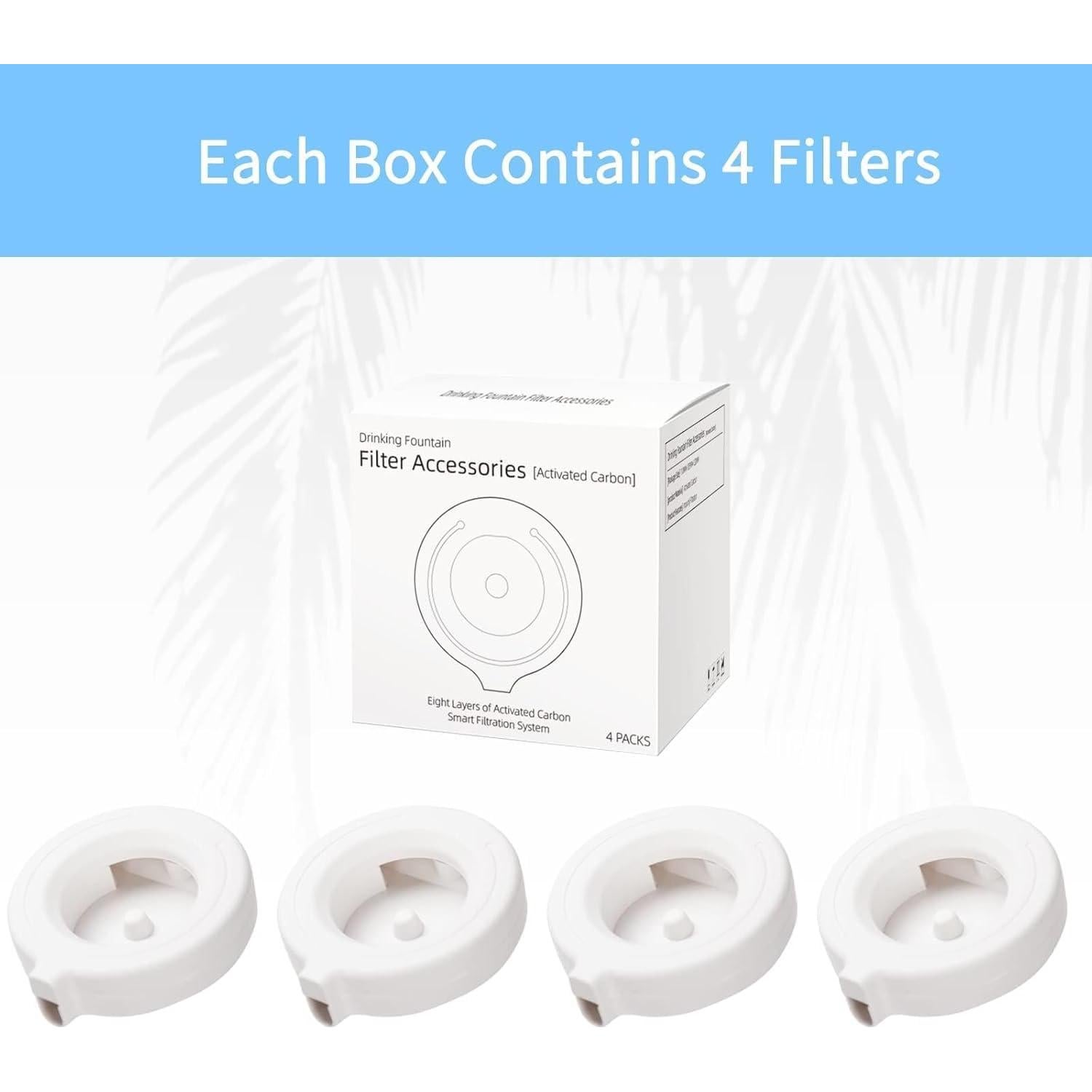 Filtros de Reemplazo RIZZARI para Dispensador de Agua 4 Piezas