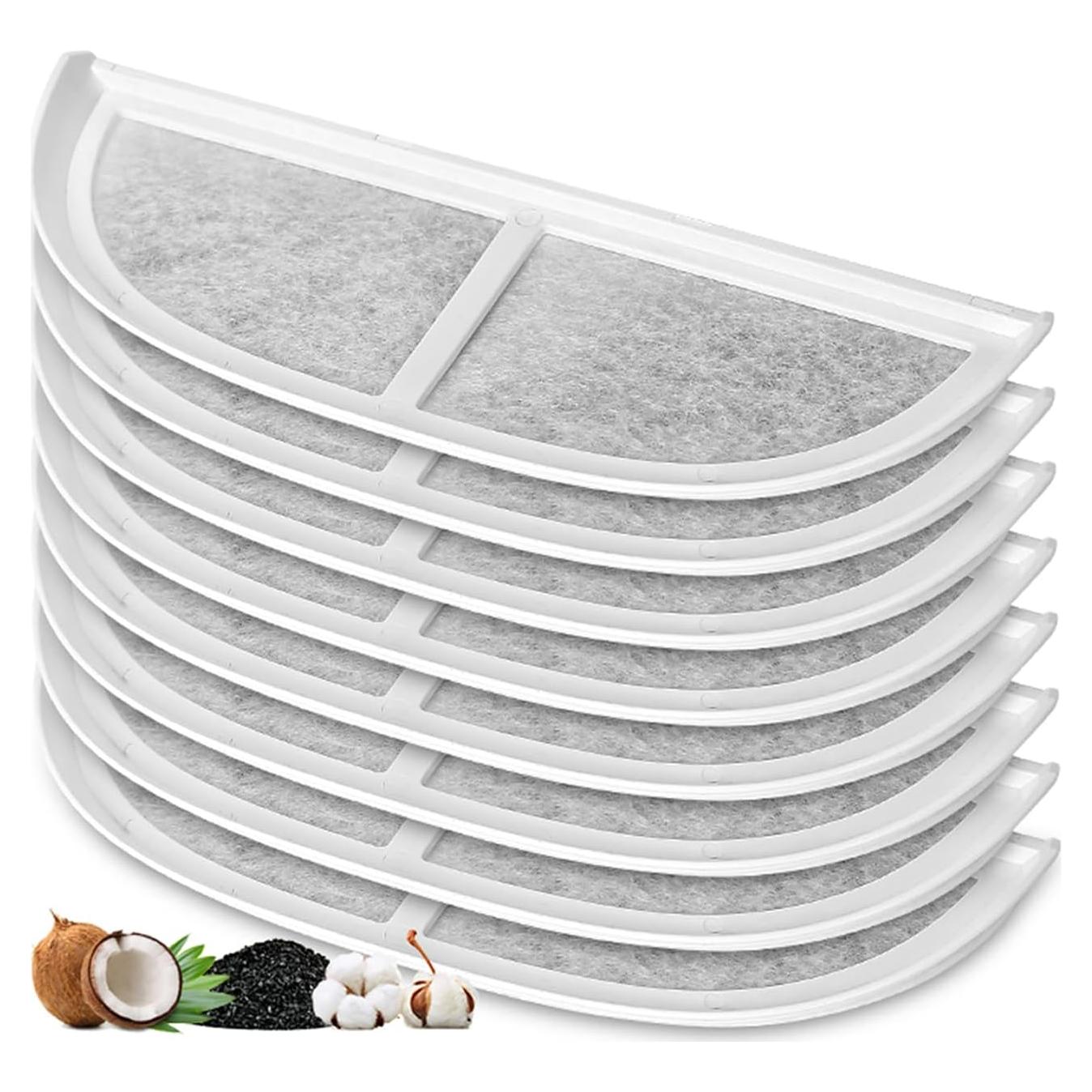 Filtros de Reemplazo Mestrol para Fuente de Agua Mascotas - 8 Unidades