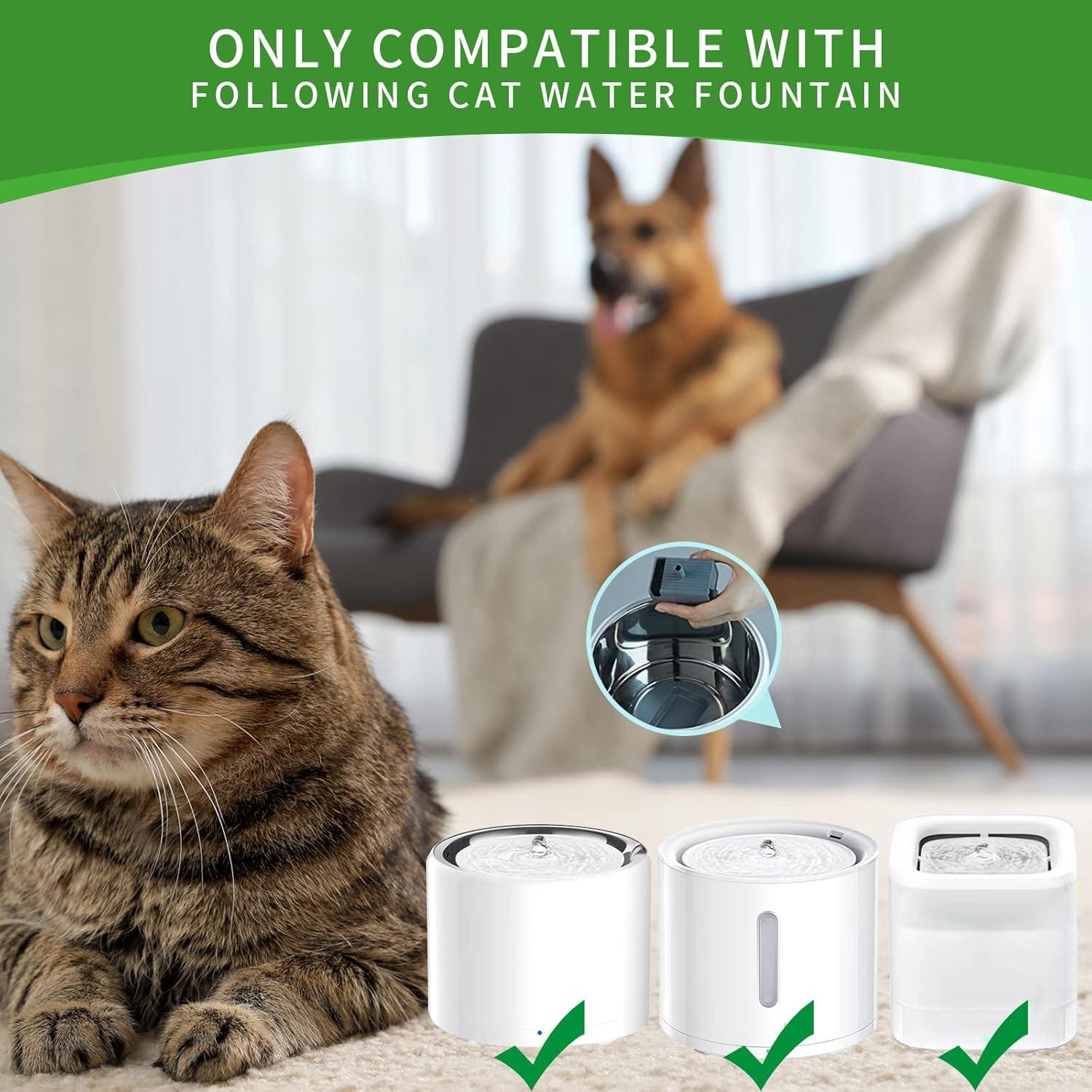 Paquete de 12 filtros de esponja Katlikatqi para fuente de agua