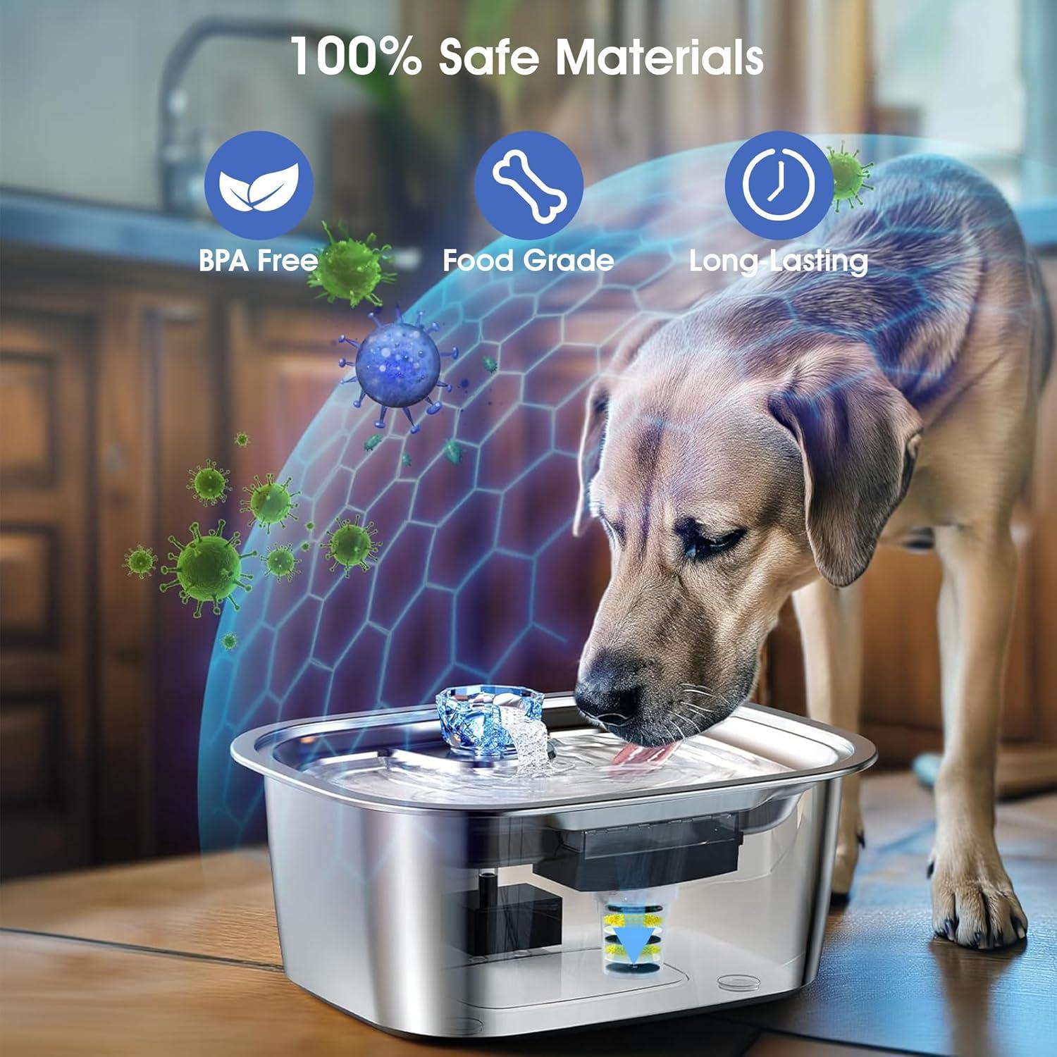 Filtros de Reemplazo PETNF para Fuente de Agua para Perros - 4 Paquetes