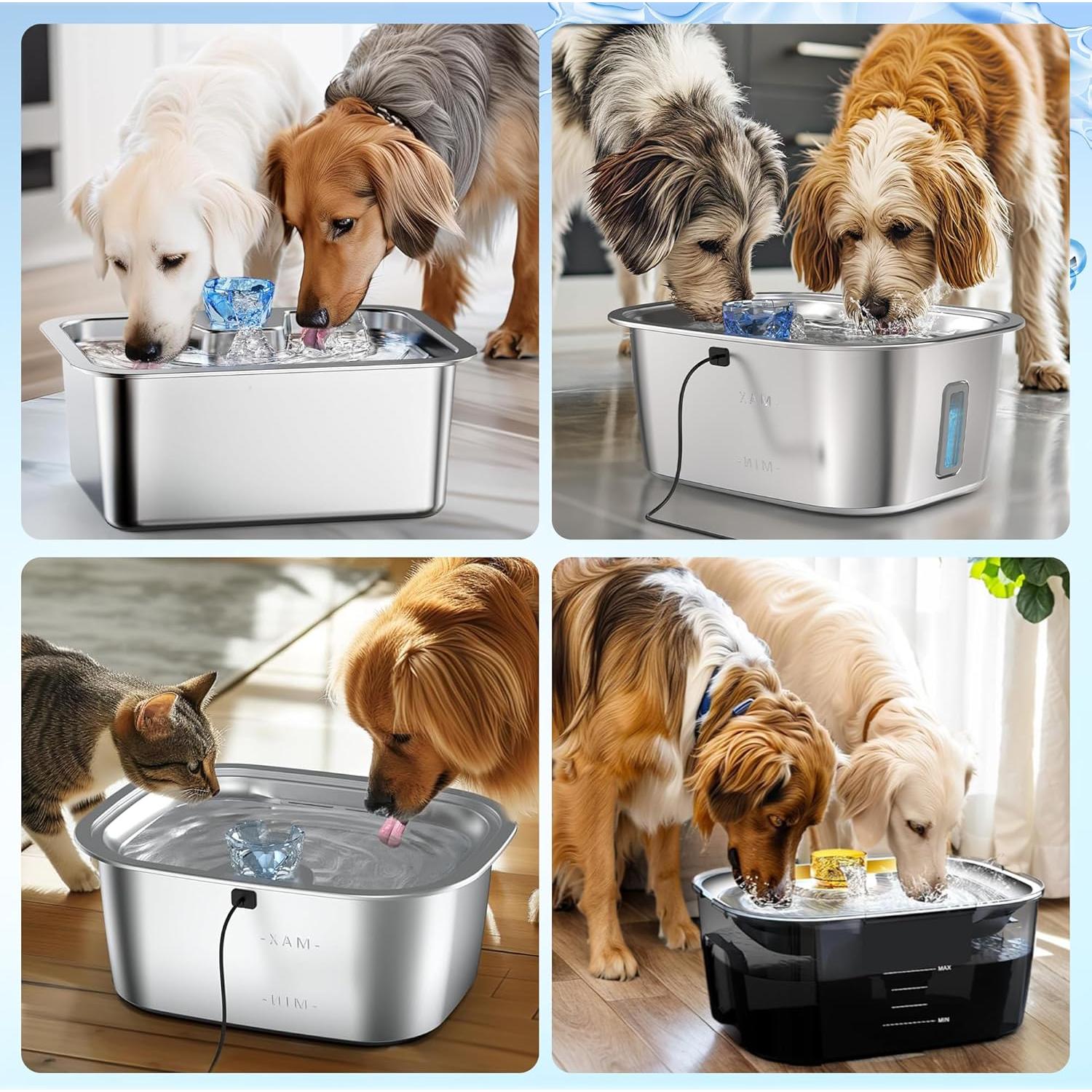 Filtros de Reemplazo PETNF para Fuente de Agua para Perros - 4 Paquetes