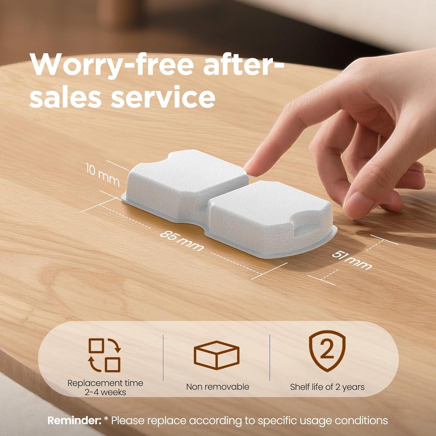 Filtros de Reemplazo para Fuente de Agua para Gatos ATMZIQXR S18 - 12 Pcs