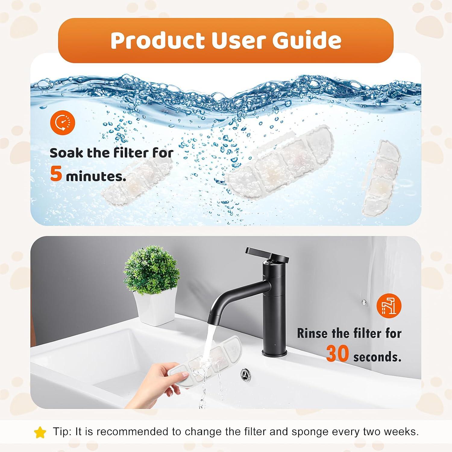 Paquete de 12 Filtros de Reemplazo Pawtners WF008A 21x6.5cm