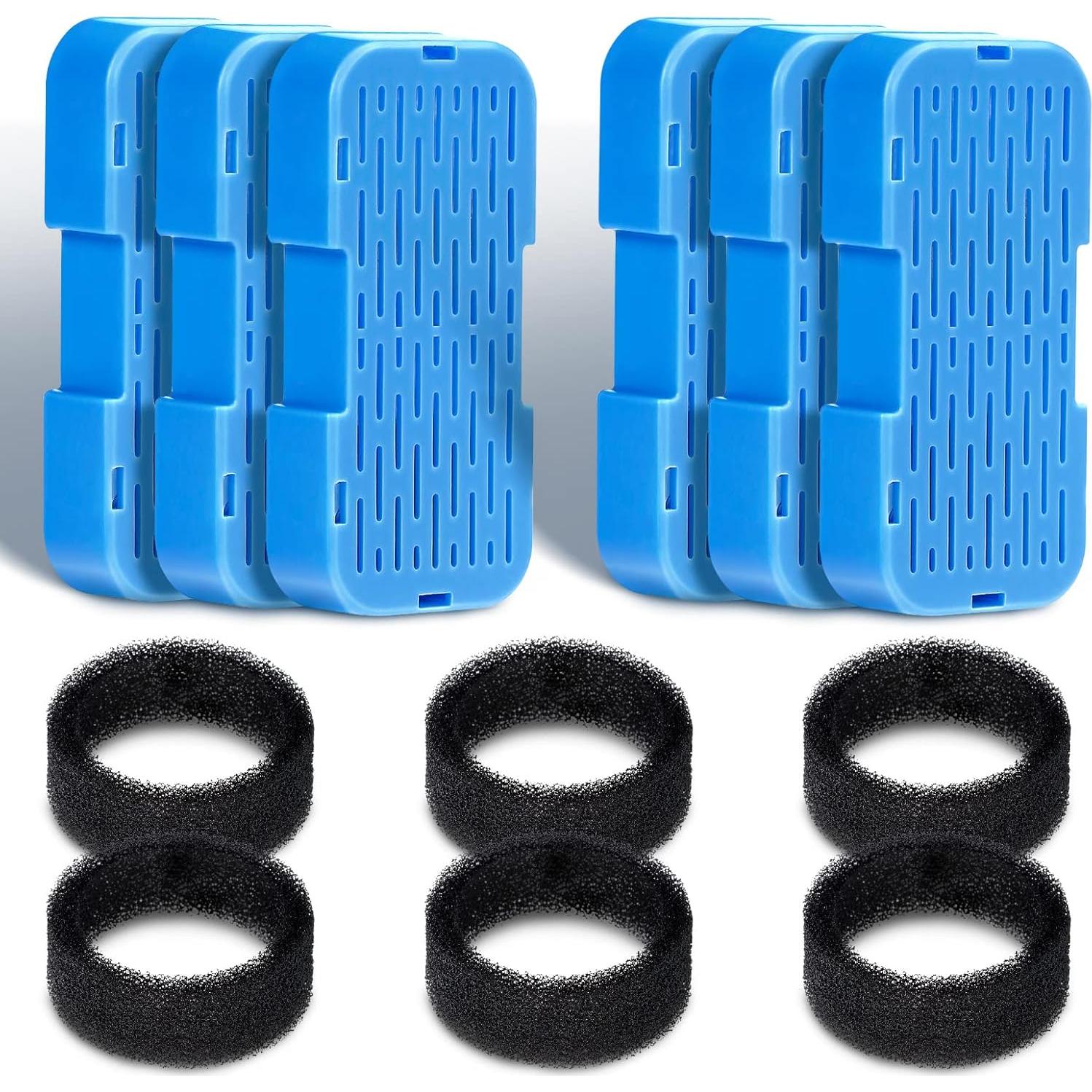 Filtros de Reemplazo GOOSTOO para Fuente de Agua Gato 12 Piezas