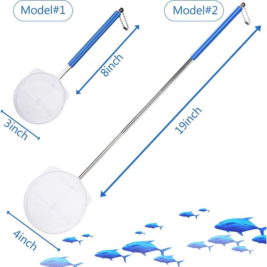 Paquete de 2 Redes de Acero Inoxidable Harazame 3 y 4"