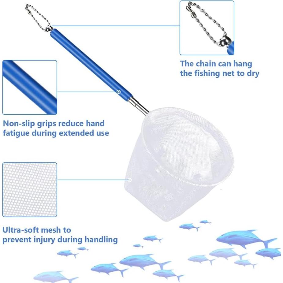 Paquete de 2 Redes de Acero Inoxidable Harazame 3 y 4"