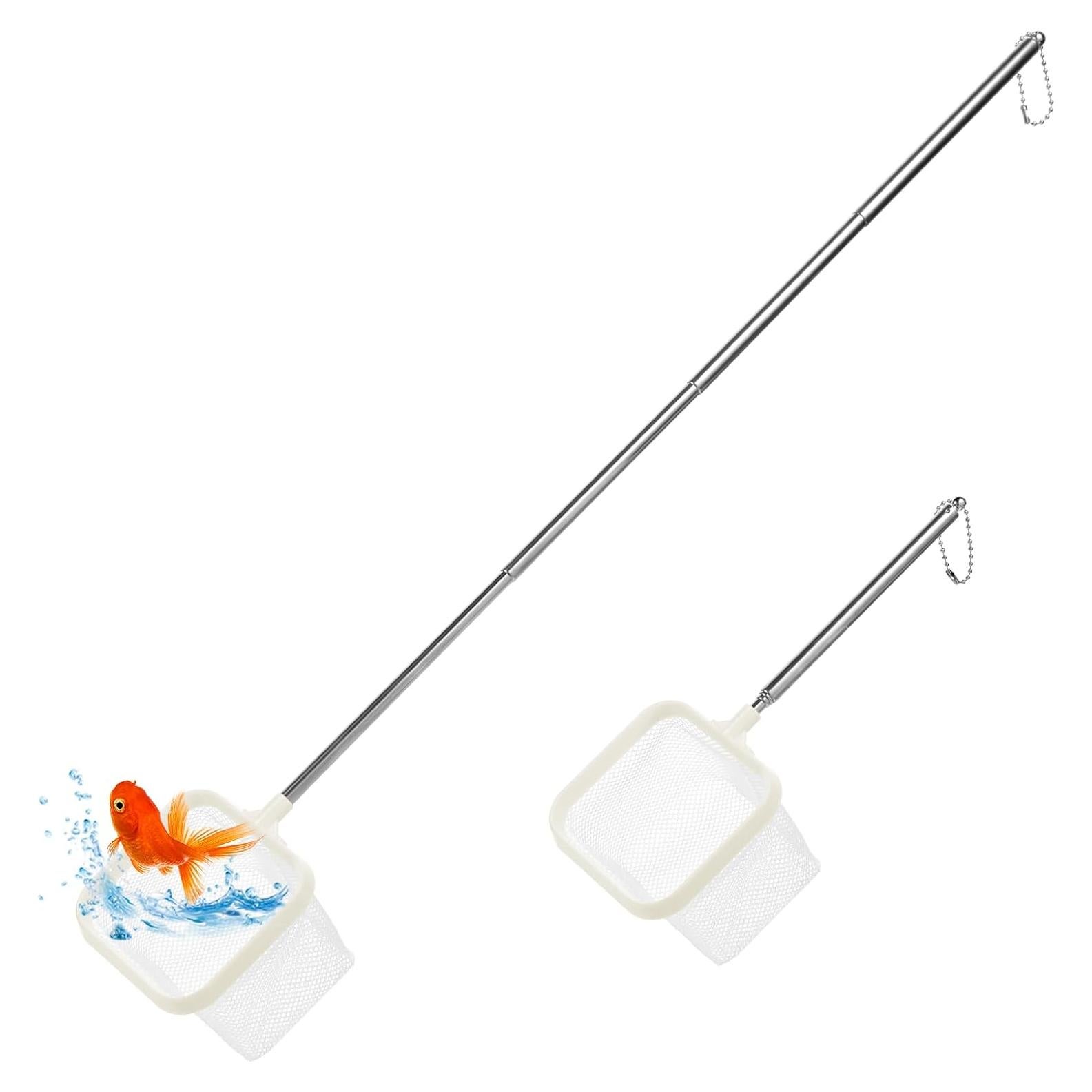 Red de Pesca Cuadrada Blanca QfwdfcTrenz 2 Piezas 7.62 cm