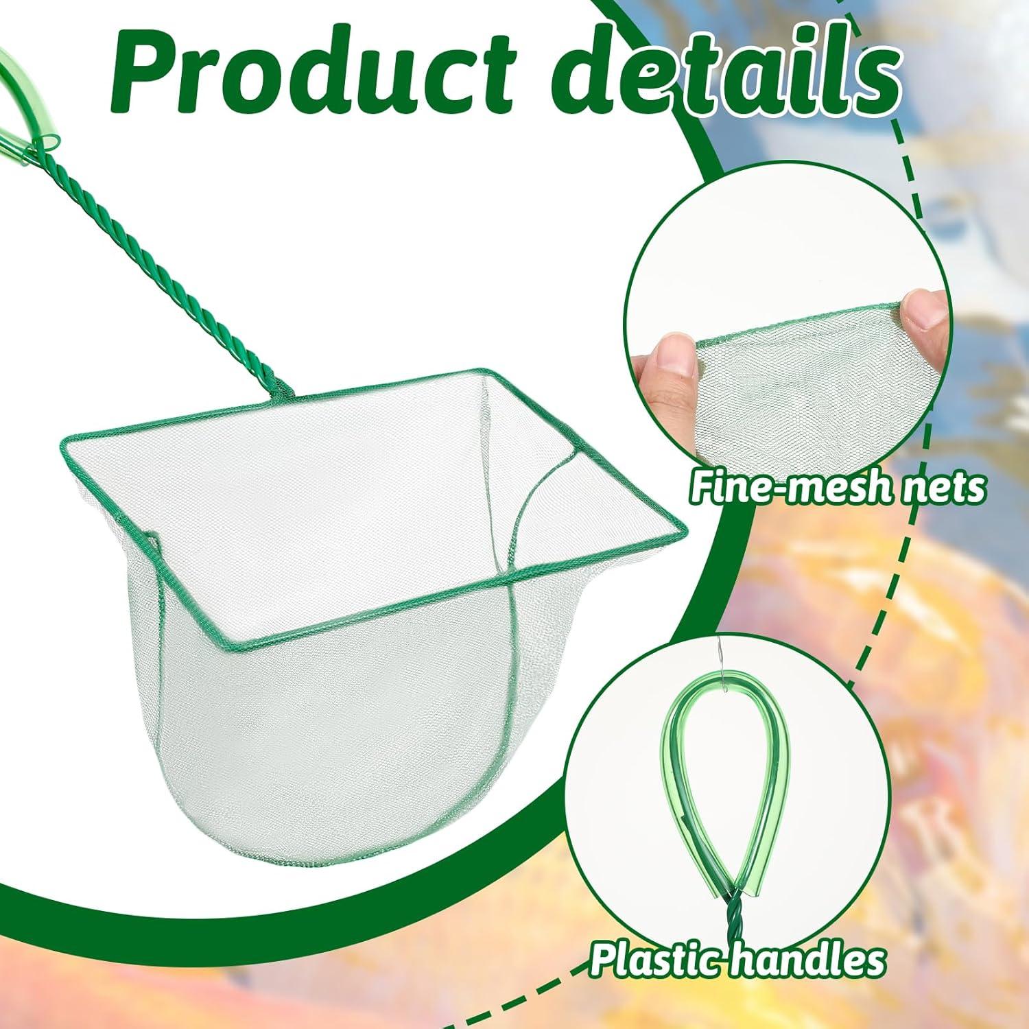 Red para Acuario QfwdfcTrenz 20.32x17.78cm Verde