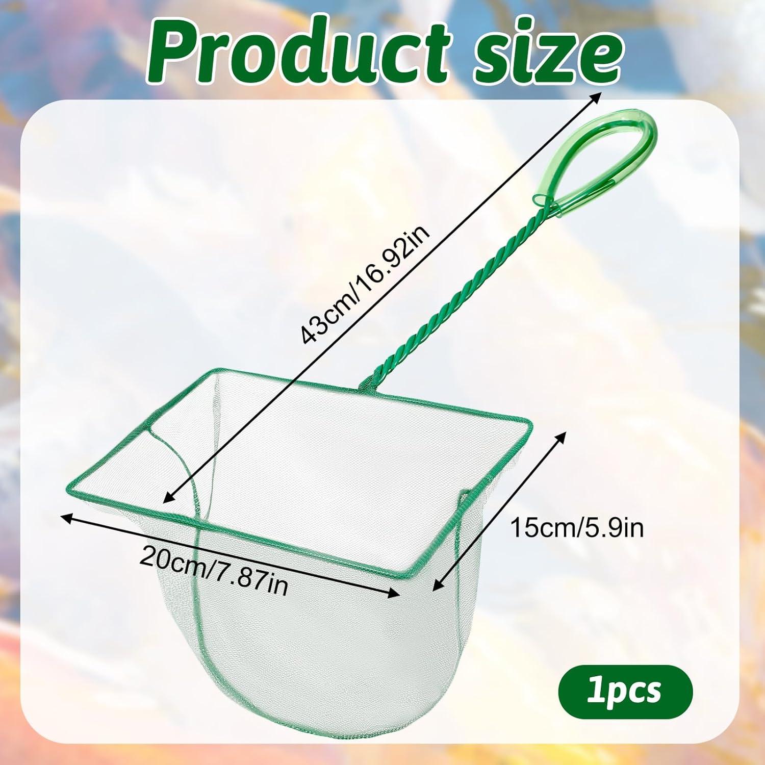 Red para Acuario QfwdfcTrenz 20.32x17.78cm Verde