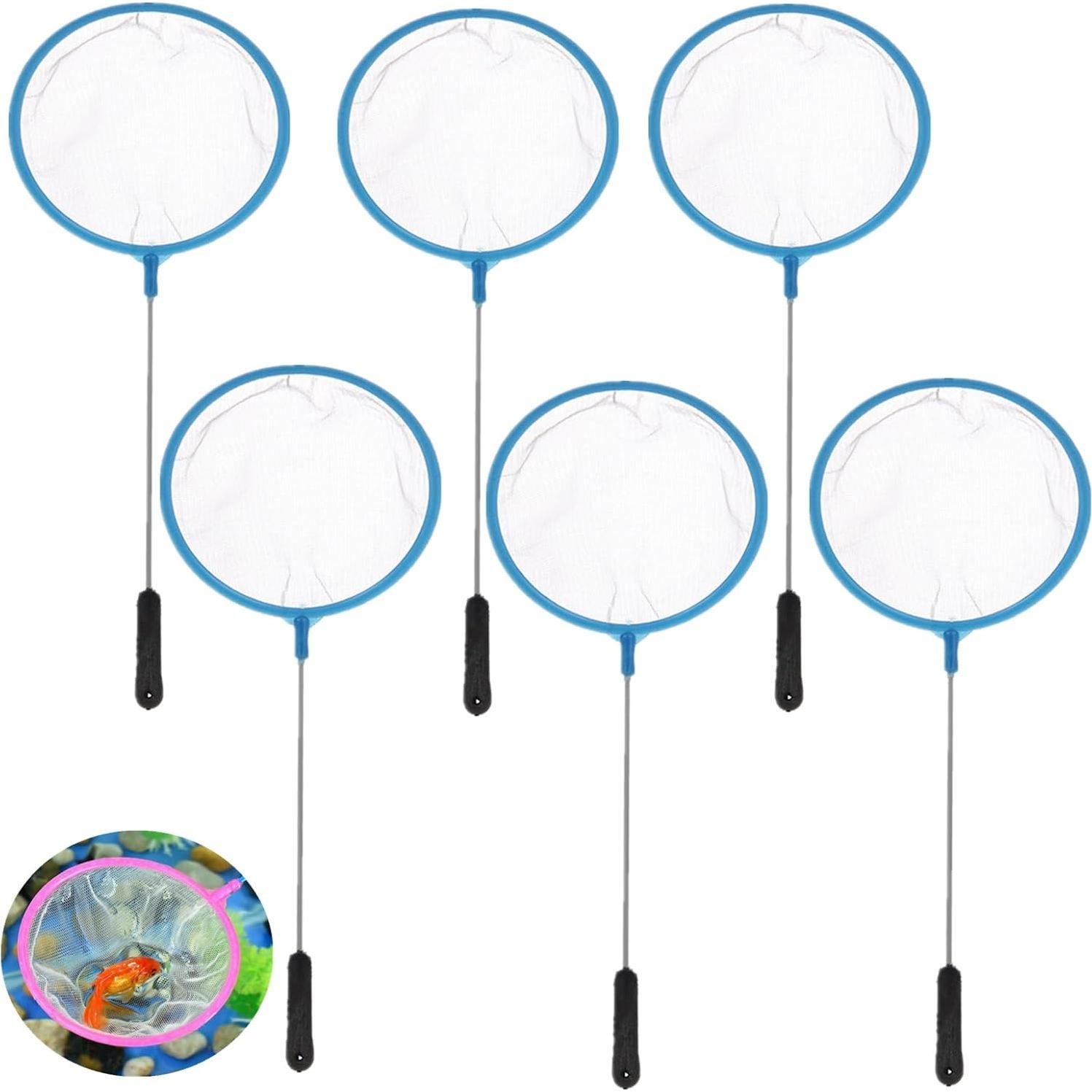 Red de Acuario Tsuchbis 6 Piezas 25.4 cm Malla Fina