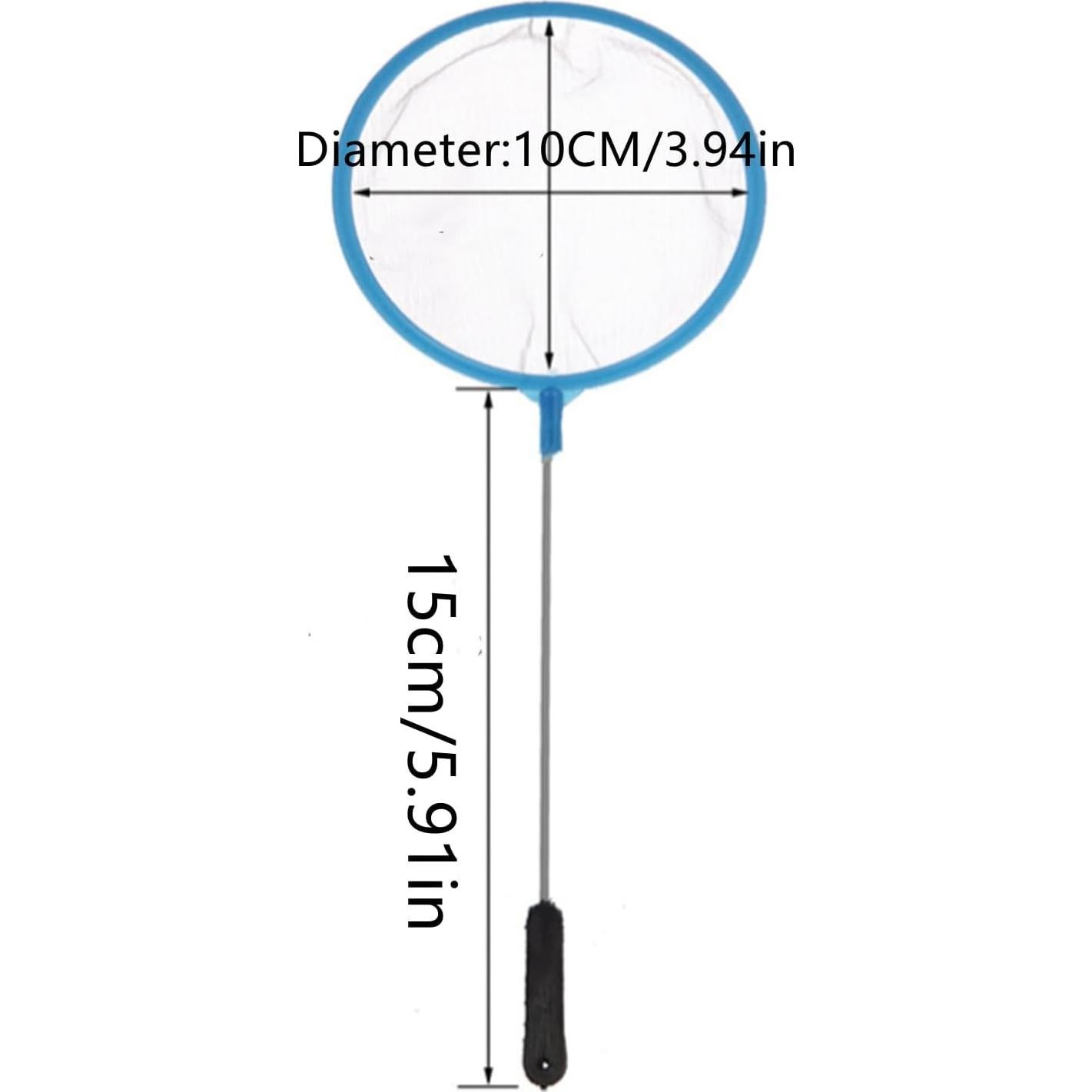 Red de Acuario Tsuchbis 6 Piezas 25.4 cm Malla Fina