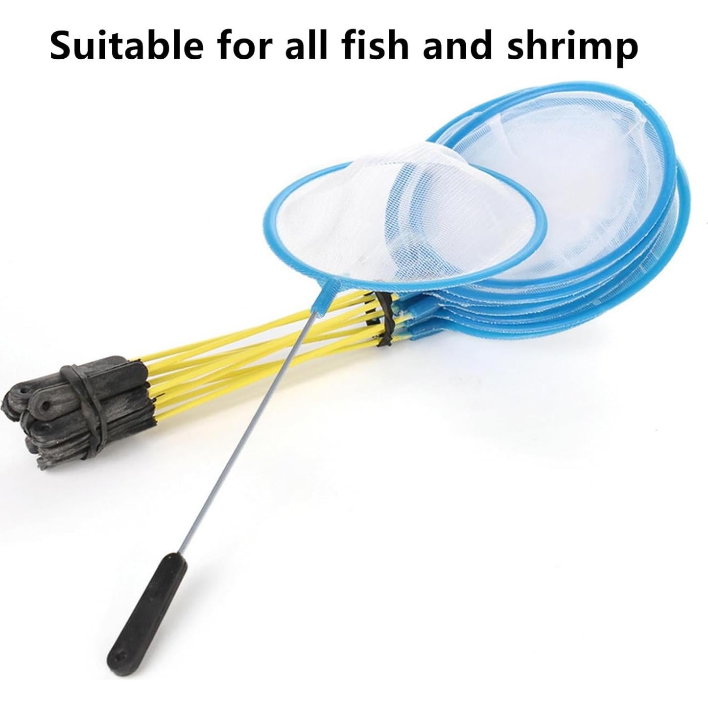 Red de Acuario Tsuchbis 6 Piezas 25.4 cm Malla Fina