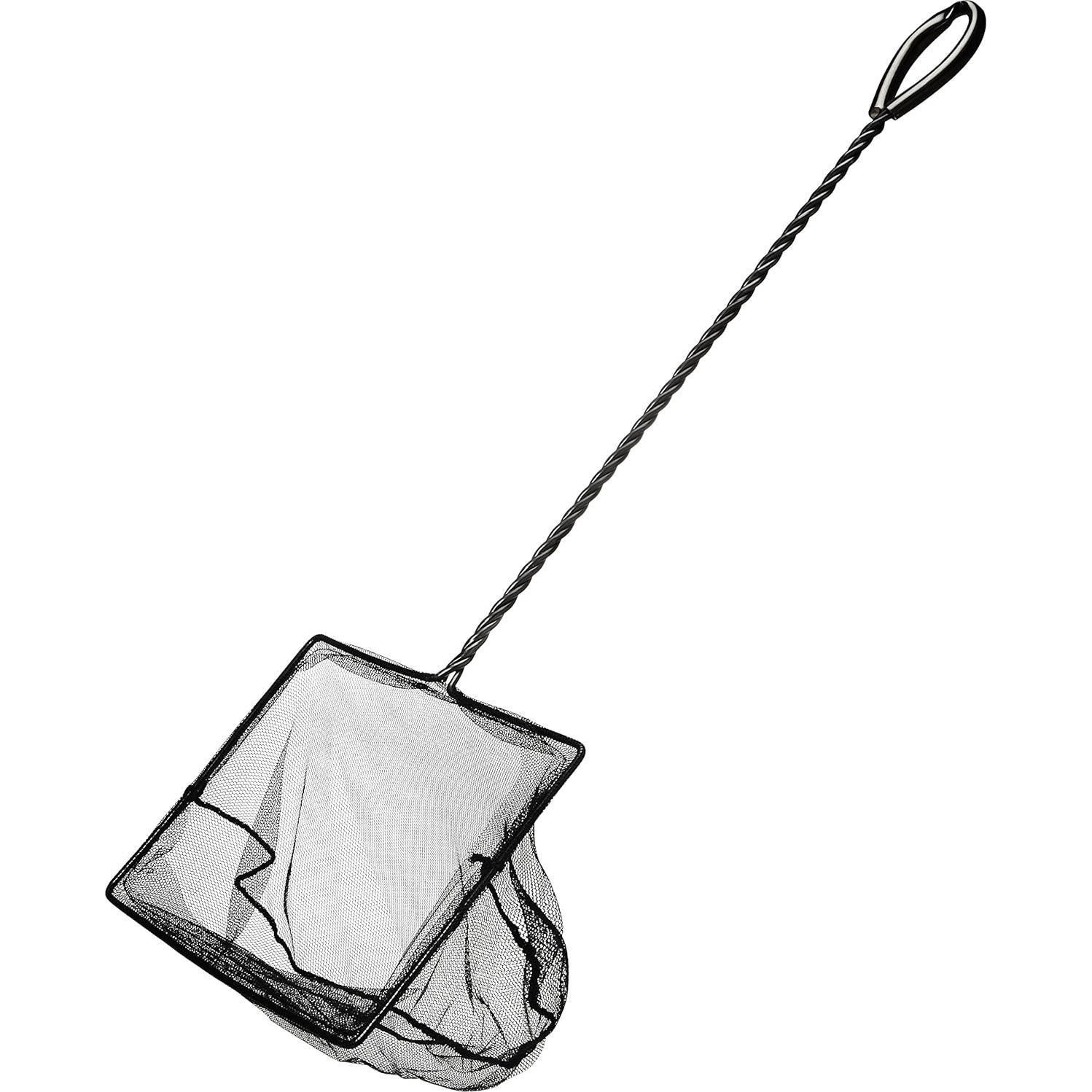 Red de Pesca Nylon Grueso Marina 25.4x17.8cm Mango 35.6cm