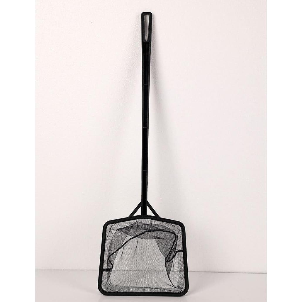 Red de Acuario Pequeña Lasenersm 14cm con Mango 30cm Negro