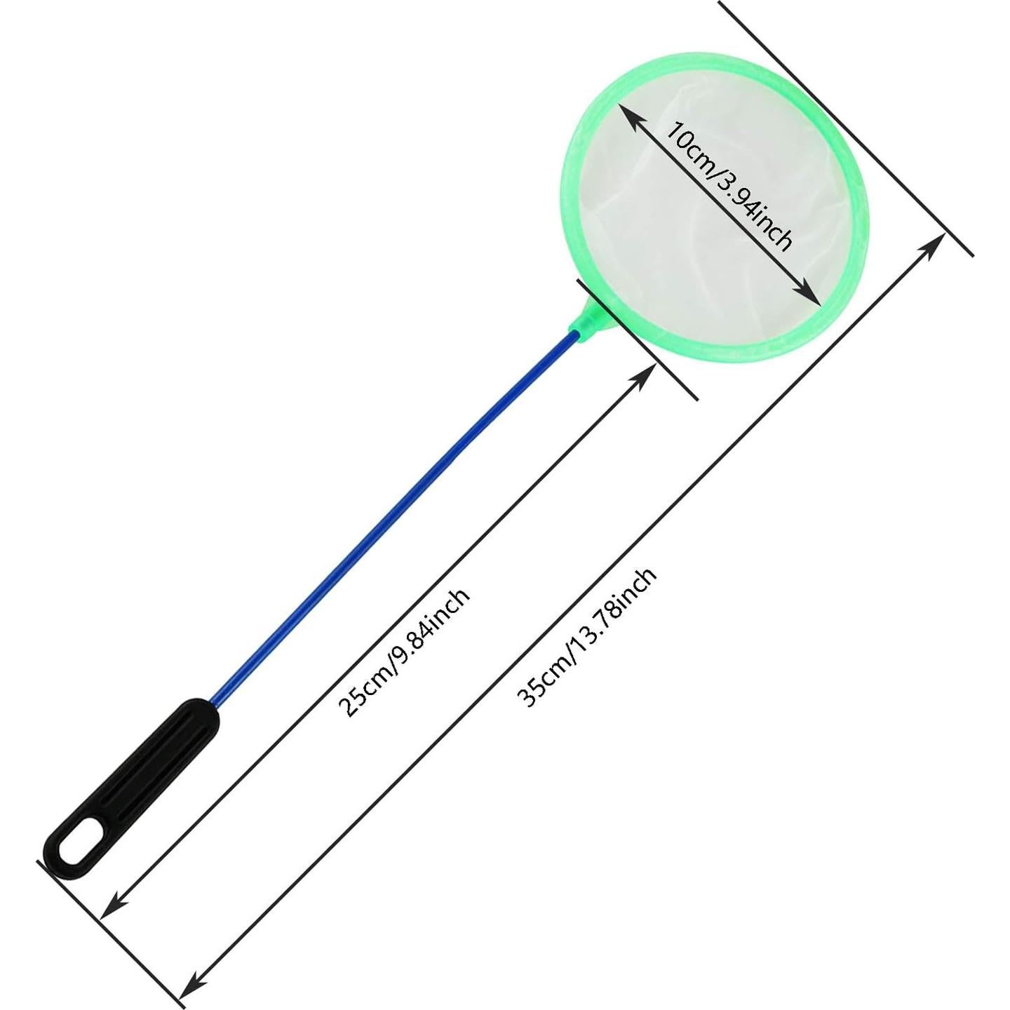 Red de Acuario DGZZI 5PCS Malla Plástica 10cm Diámetro