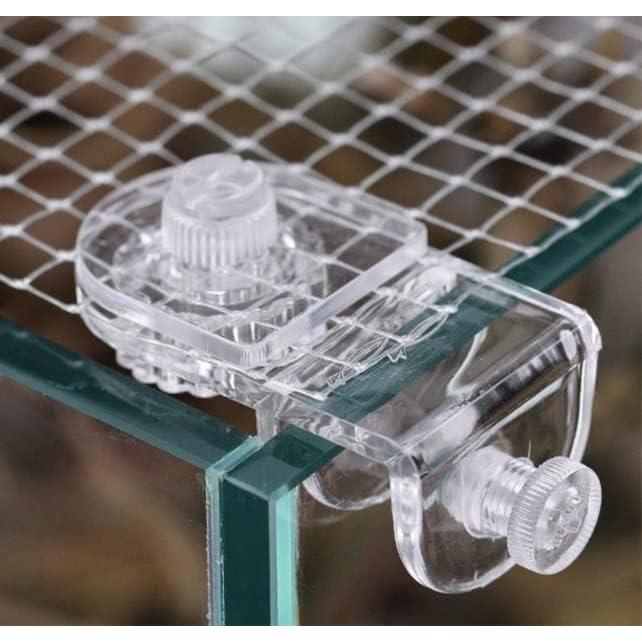 Abrazaderas de Malla Acrílico MiguCo 2 Pcs para Acuario