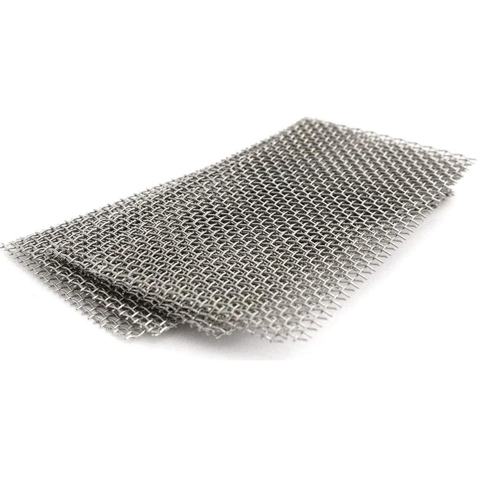 Almohadillas de Malla de Acero Inoxidable LQ Industrial 10PCS 10x5cm