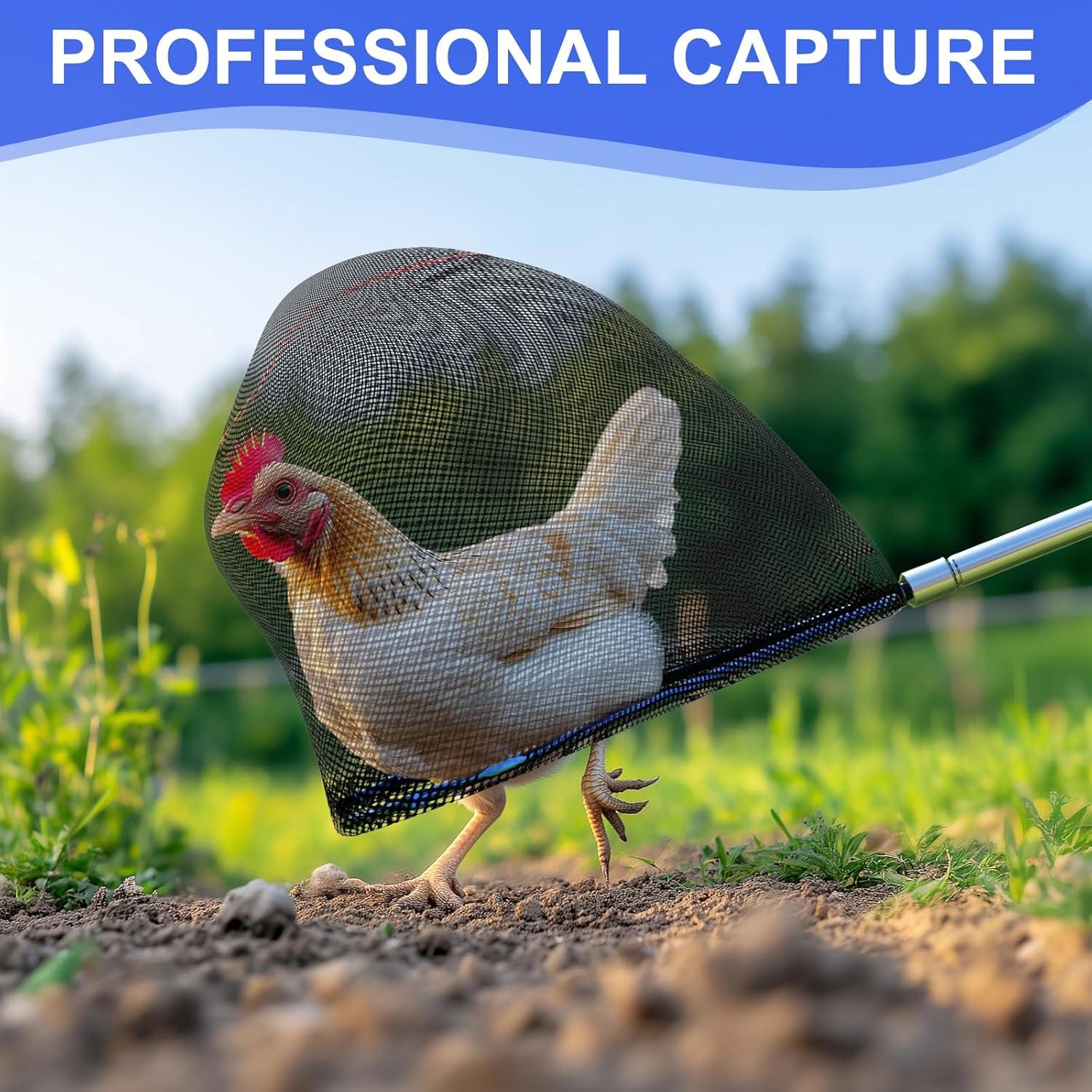 Red para atrapar aves y peces Viscogrip BJW, 2 Pcs, 160.5 cm