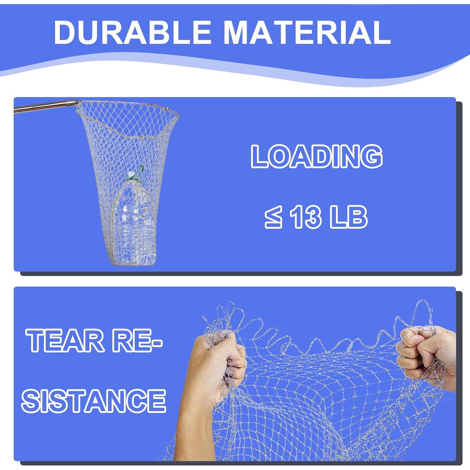 Red para atrapar aves y peces Viscogrip BJW, 2 Pcs, 160.5 cm